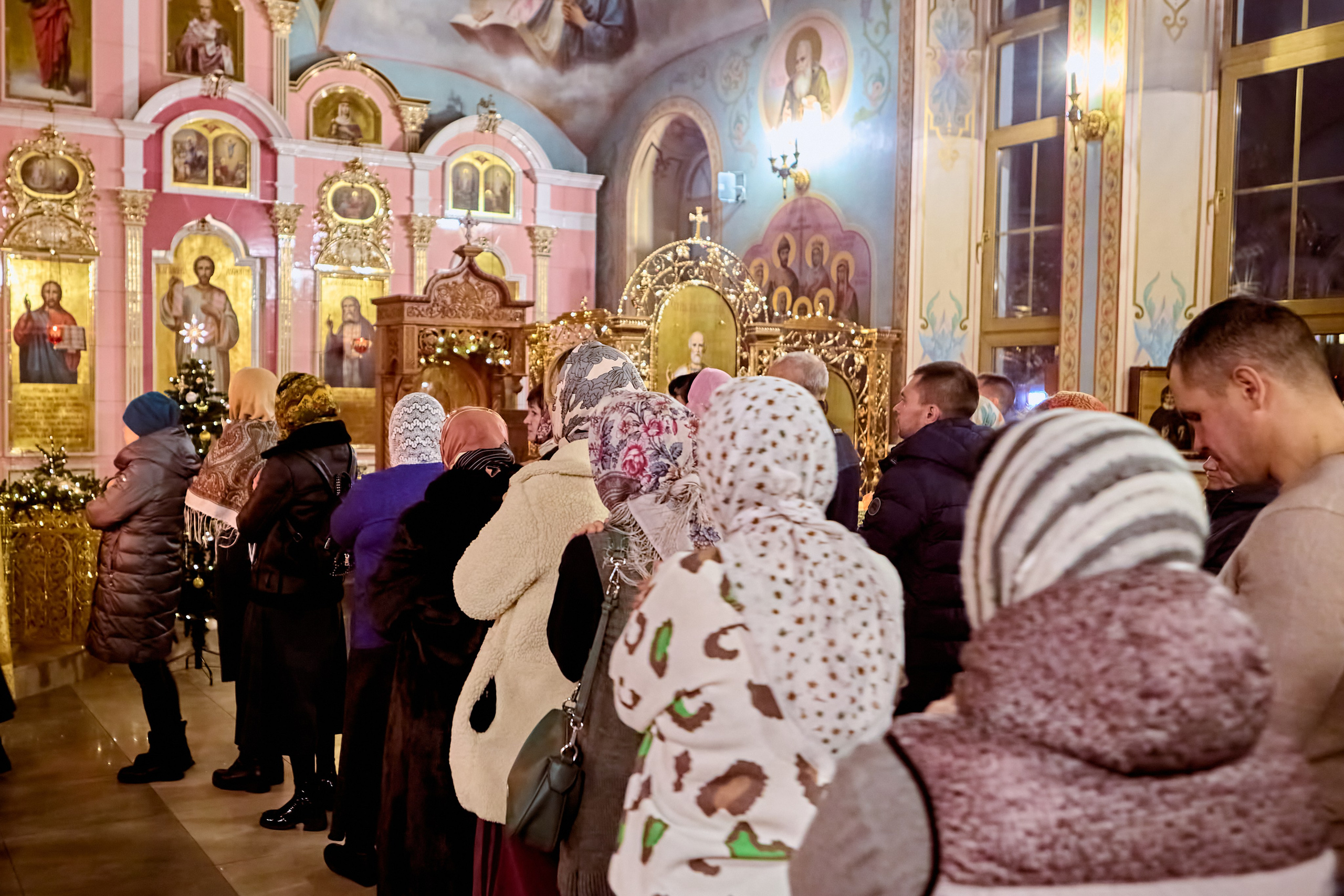 Литургия в Новогоднюю Ночь 2025