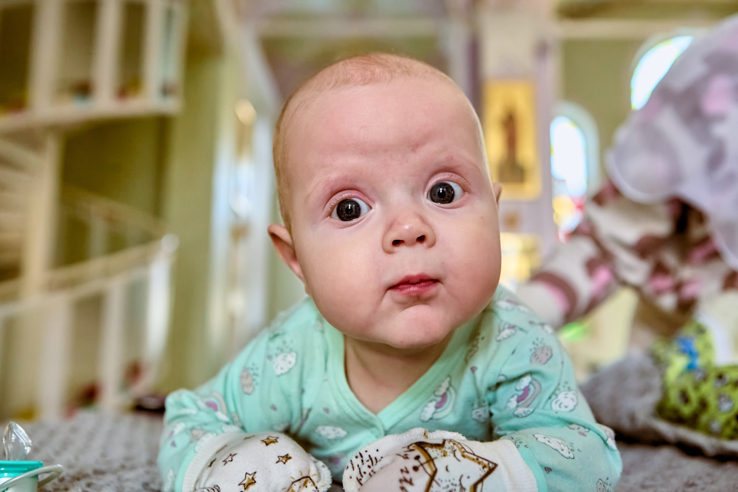 Портретная фотосессия на крещение Дзержинск фотограф Николай Голованов