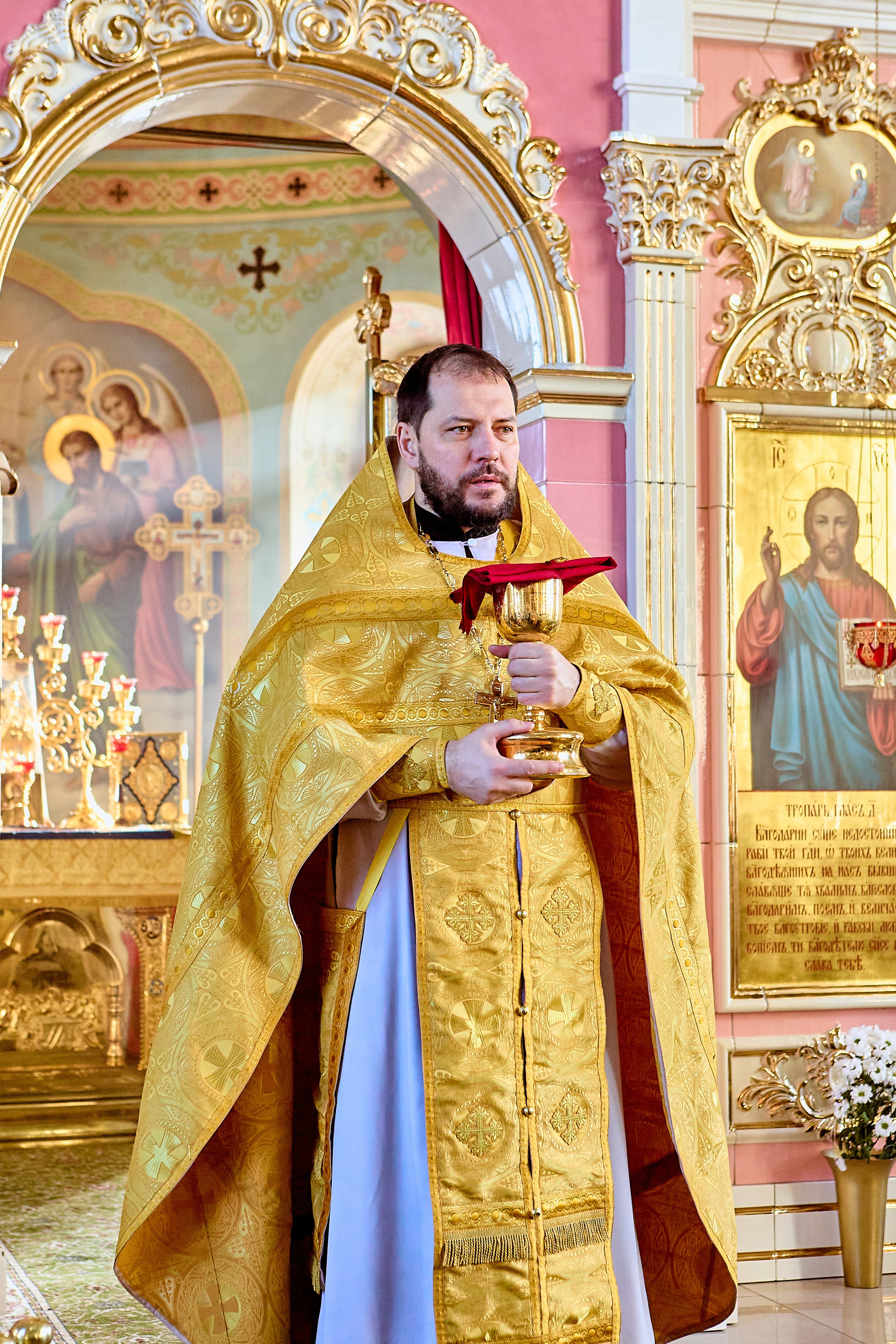 Воскресная Литургия в храме 23 февраля 2025 г г. Дзержинск