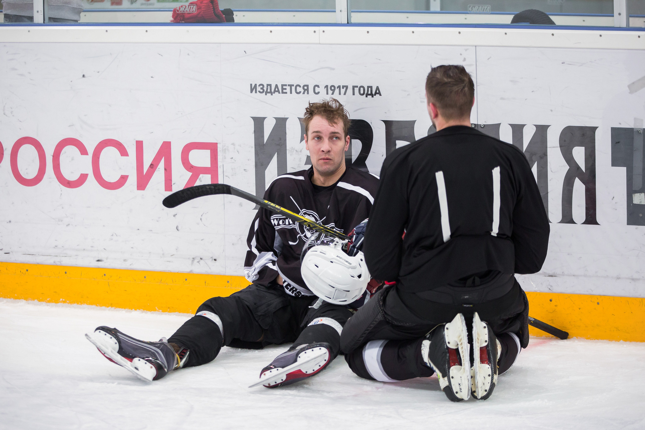 Хоккей для «Work&Sport». Снимаю съемки