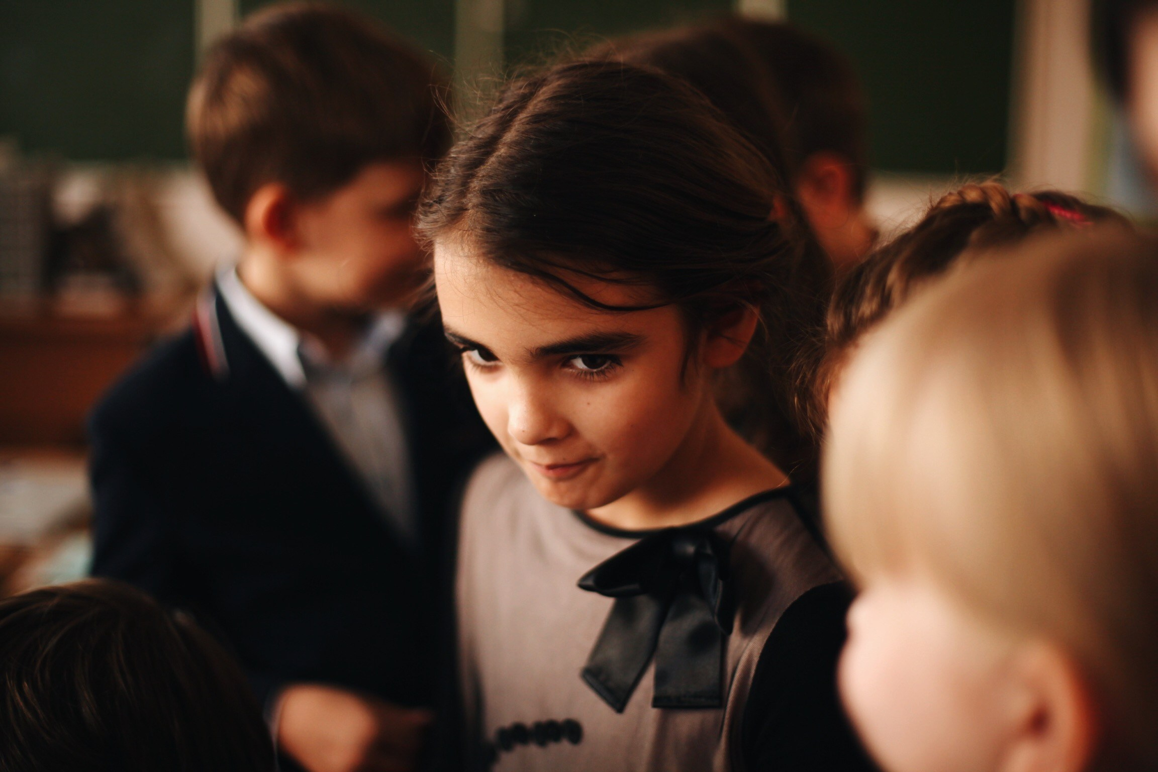 Школьные съемки. Ксения Плотникова