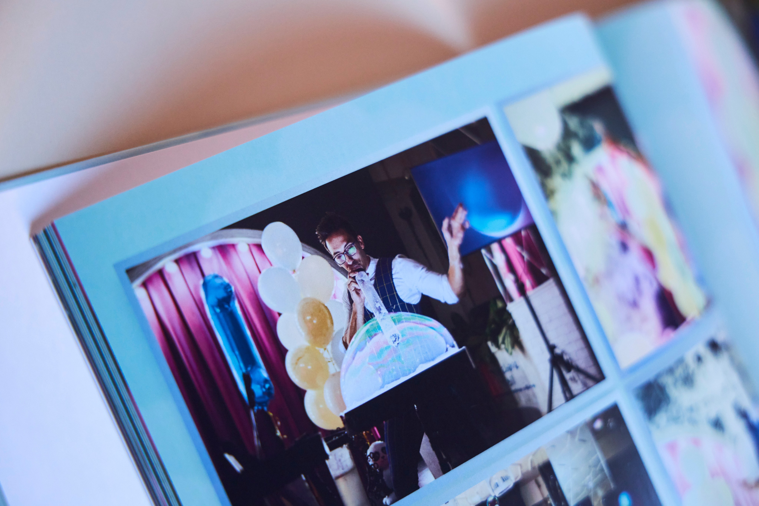 Фотокнига с первого дня рождения. Фотограф Кирсанова Наталия. Фотохудожник Наталия Кирсанова