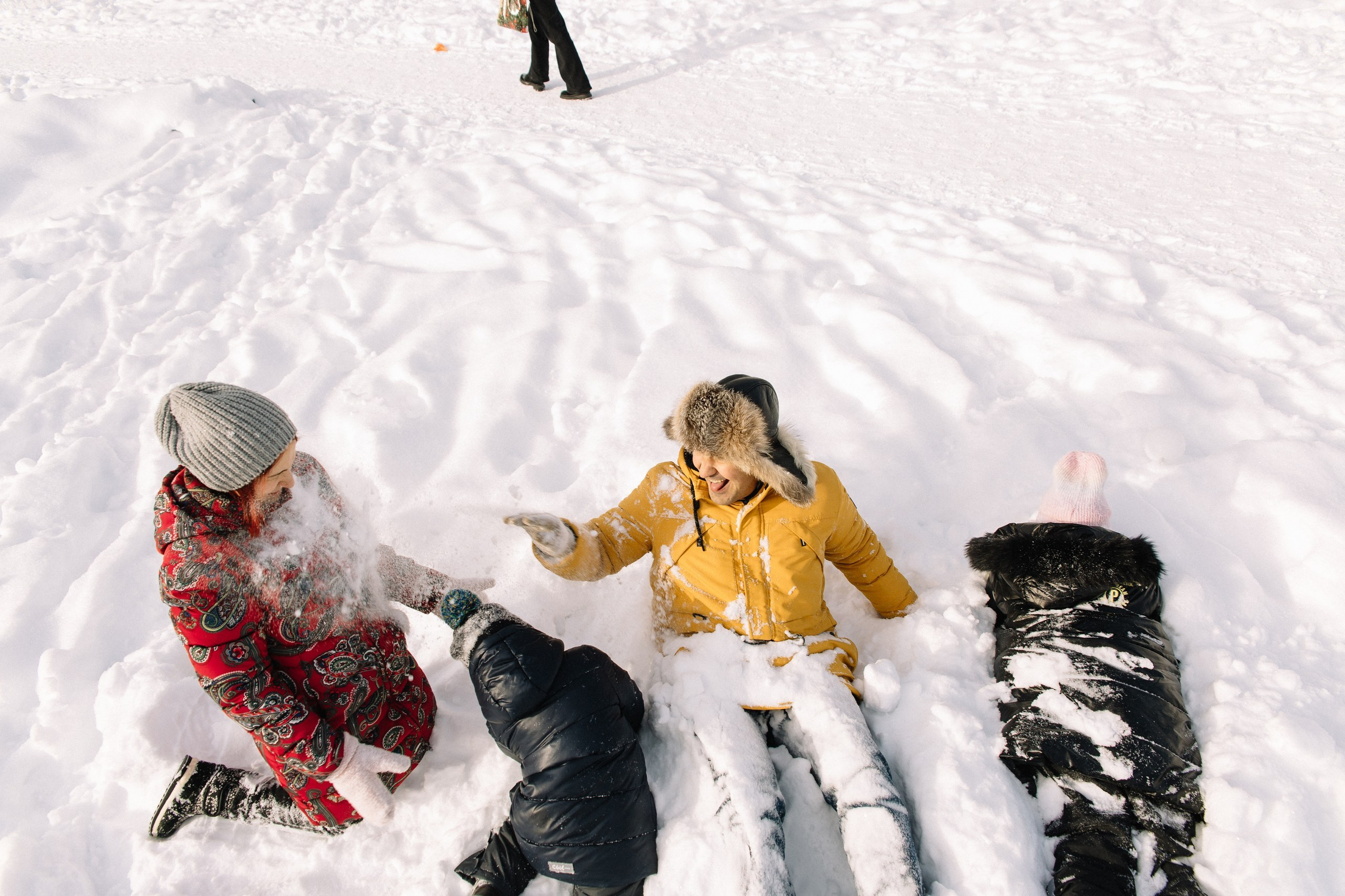 Зимняя семейная фотосессия в Майкопе. Семейный и свадебный фотограф в Майкопе Михаил Мартиросян