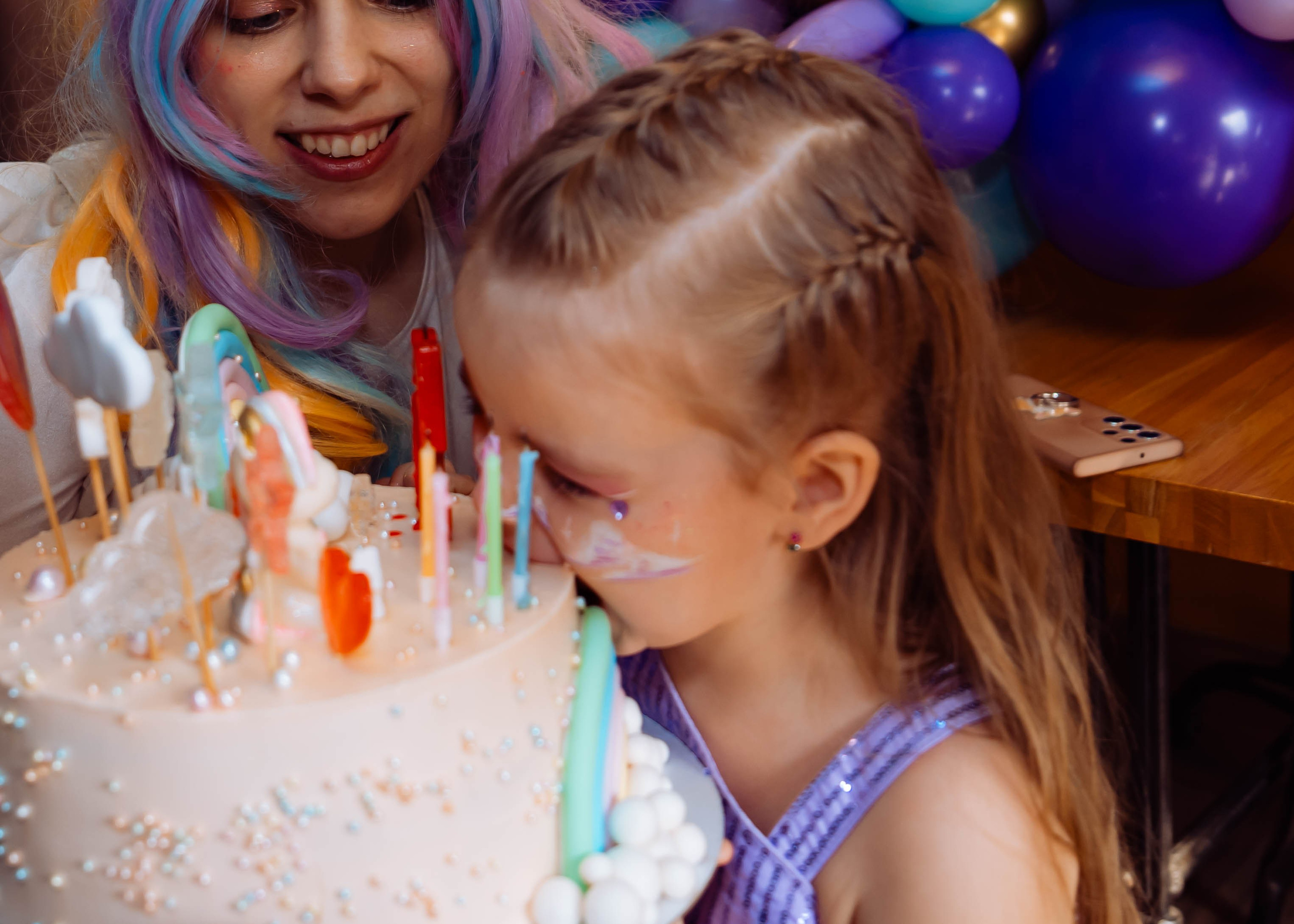 День Рождения с Единорожкой. Крамер Юлиана детский и семейный фотограф