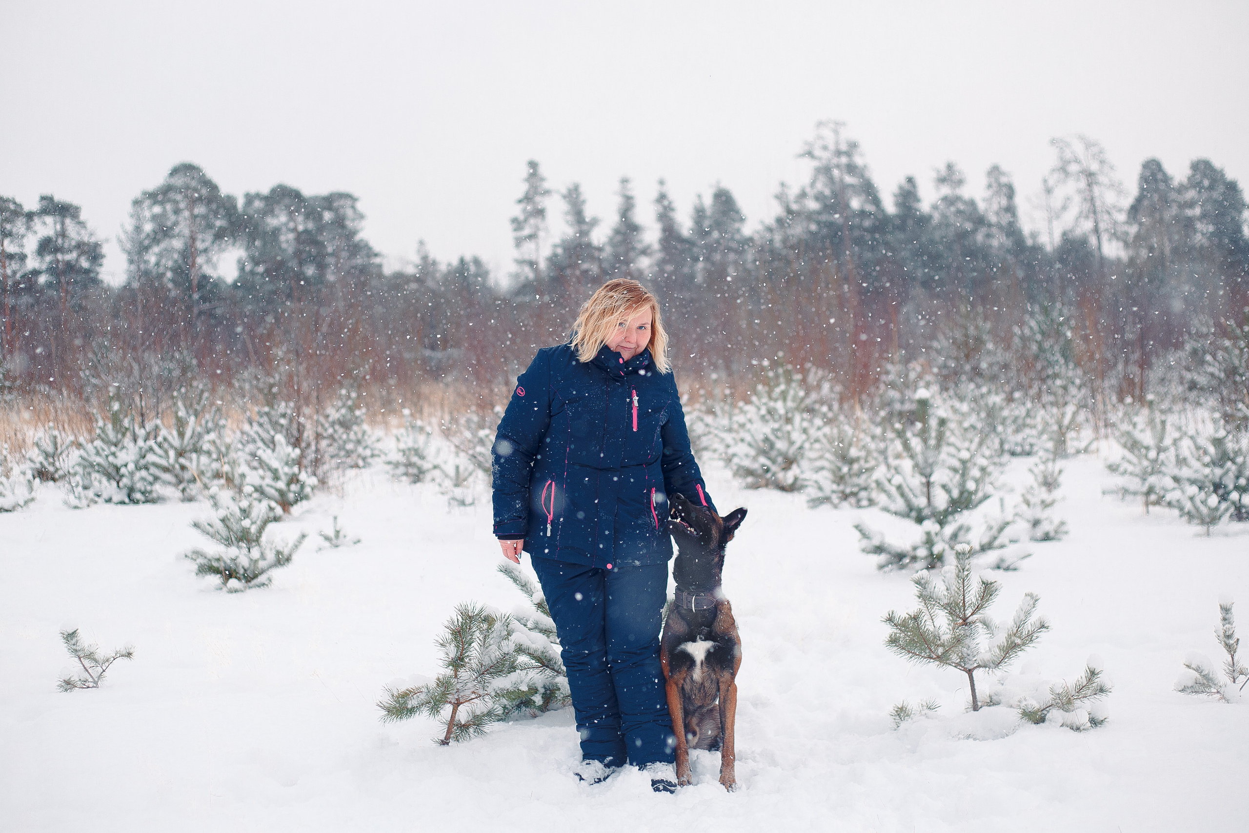 Зима и малинуа. Фотограф-анималист Наталия Чистюхина в г. Сосновый Бор и ЛО