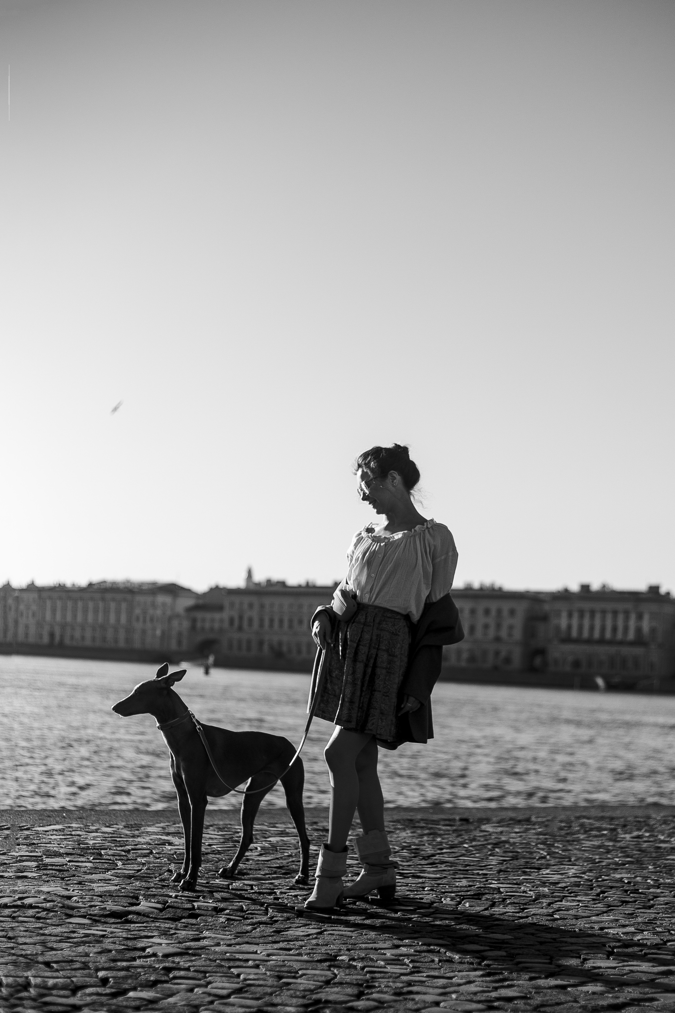 Оля и Шила в центре. Фотограф-анималист Наталия Чистюхина в г. Сосновый Бор и ЛО