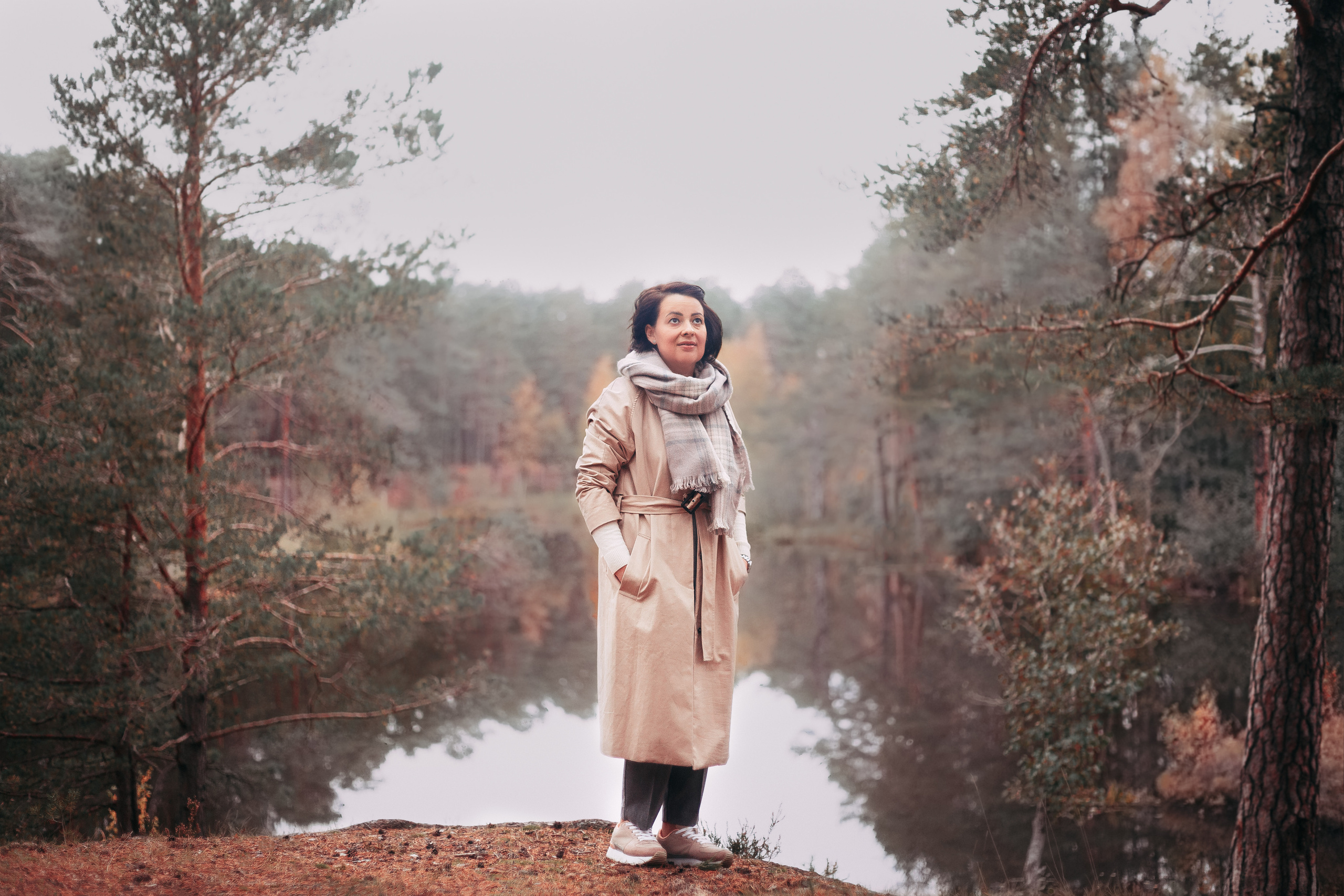 Осенний лес в Сосновом Бору. Фотограф-анималист Наталия Чистюхина в г. Сосновый Бор и ЛО