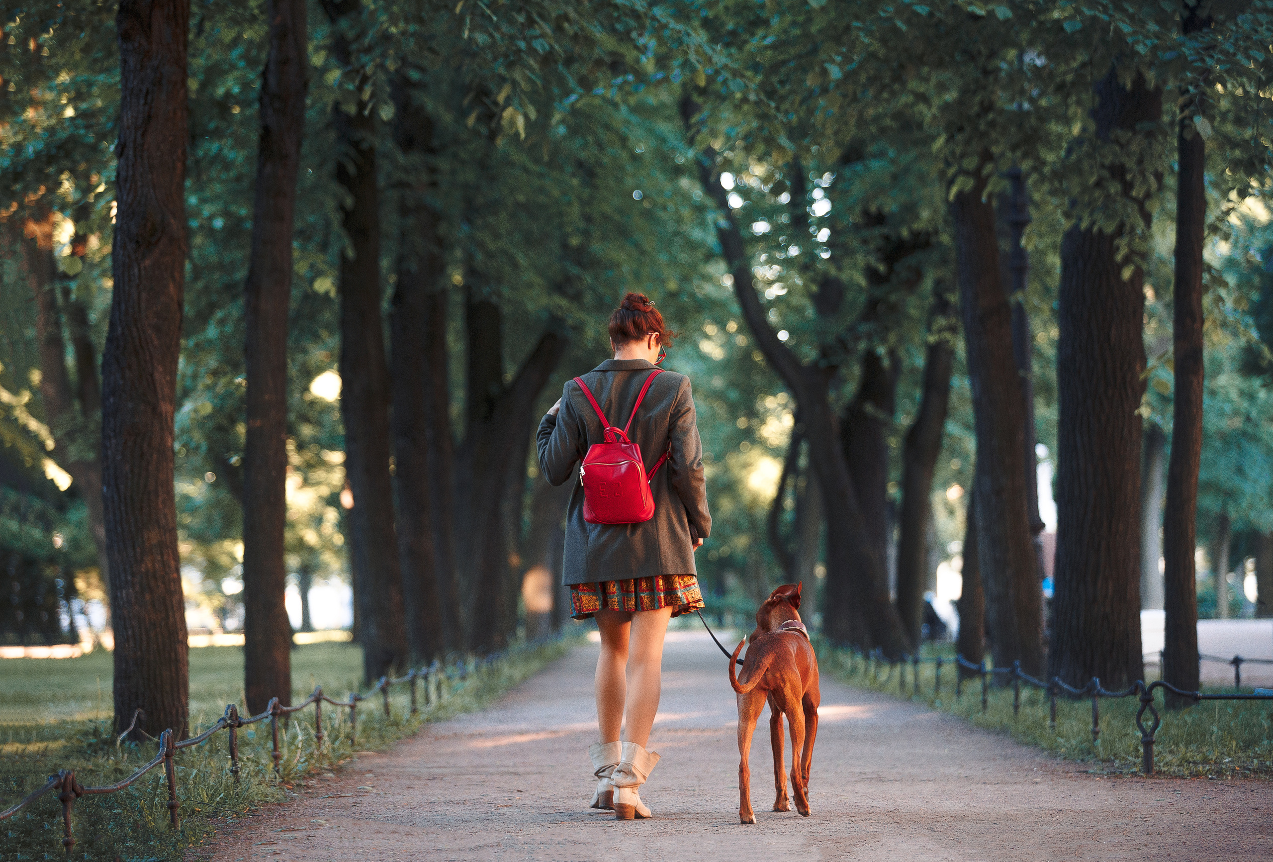 Оля и Шила в центре. Фотограф-анималист Наталия Чистюхина в г. Сосновый Бор и ЛО