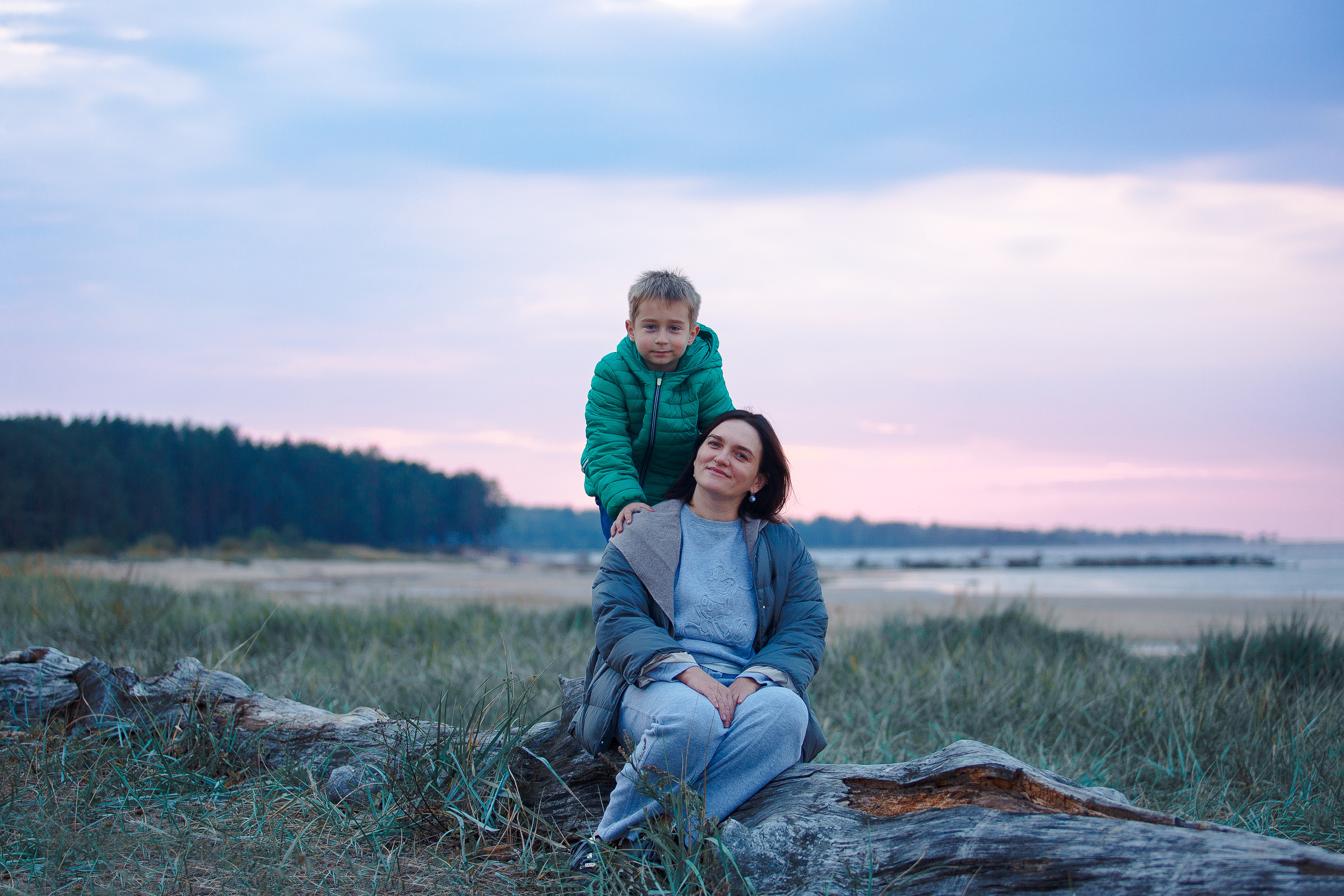 Закат на Финском заливе. Фотограф-анималист Наталия Чистюхина в г. Сосновый Бор и ЛО