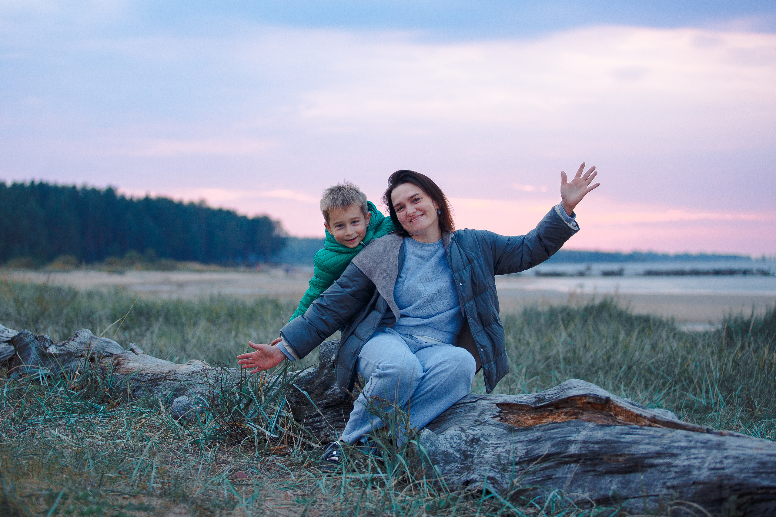 Закат на Финском заливе. Фотограф-анималист Наталия Чистюхина в г. Сосновый Бор и ЛО