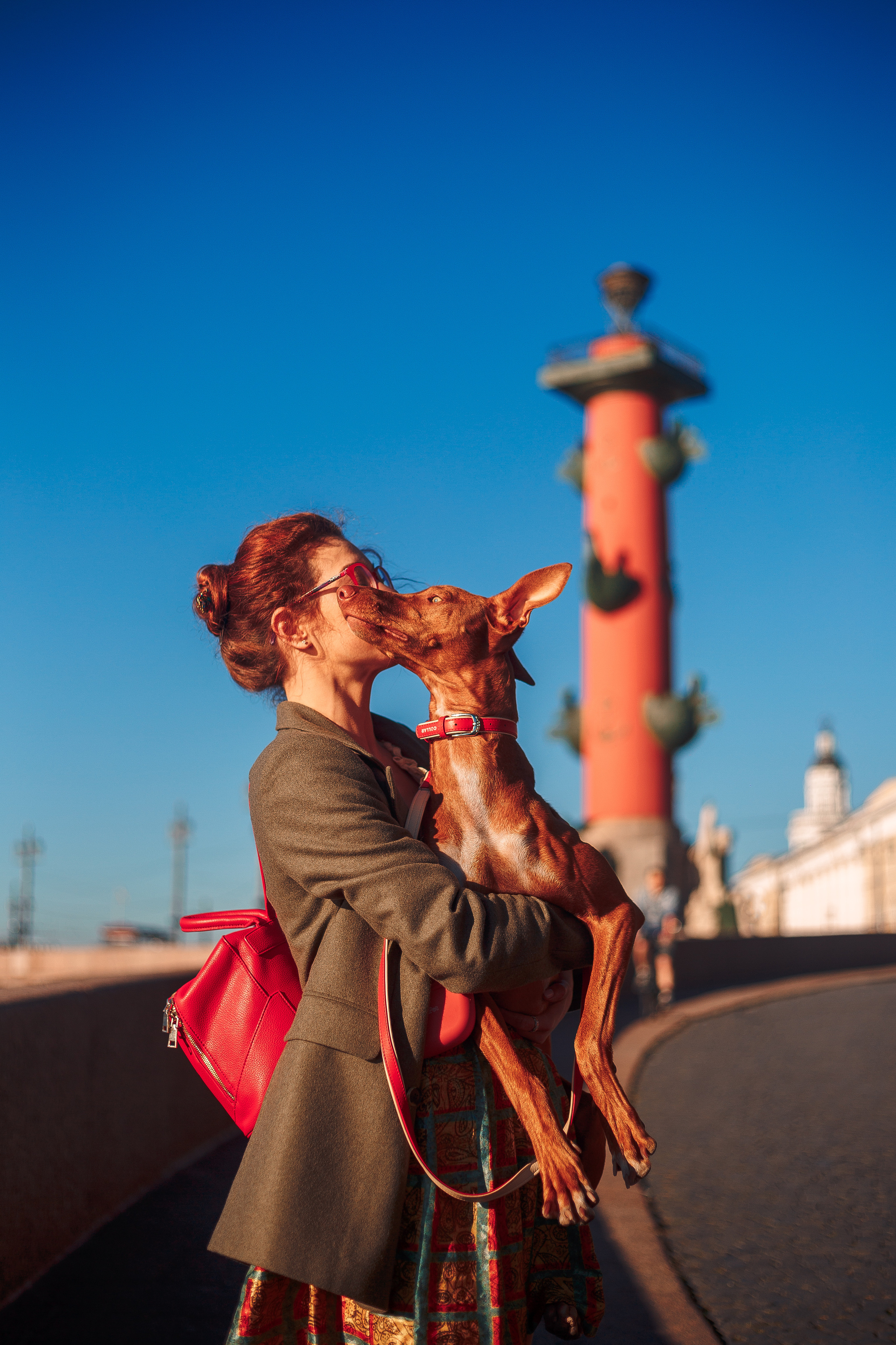 Оля и Шила в центре. Фотограф-анималист Наталия Чистюхина в г. Сосновый Бор и ЛО