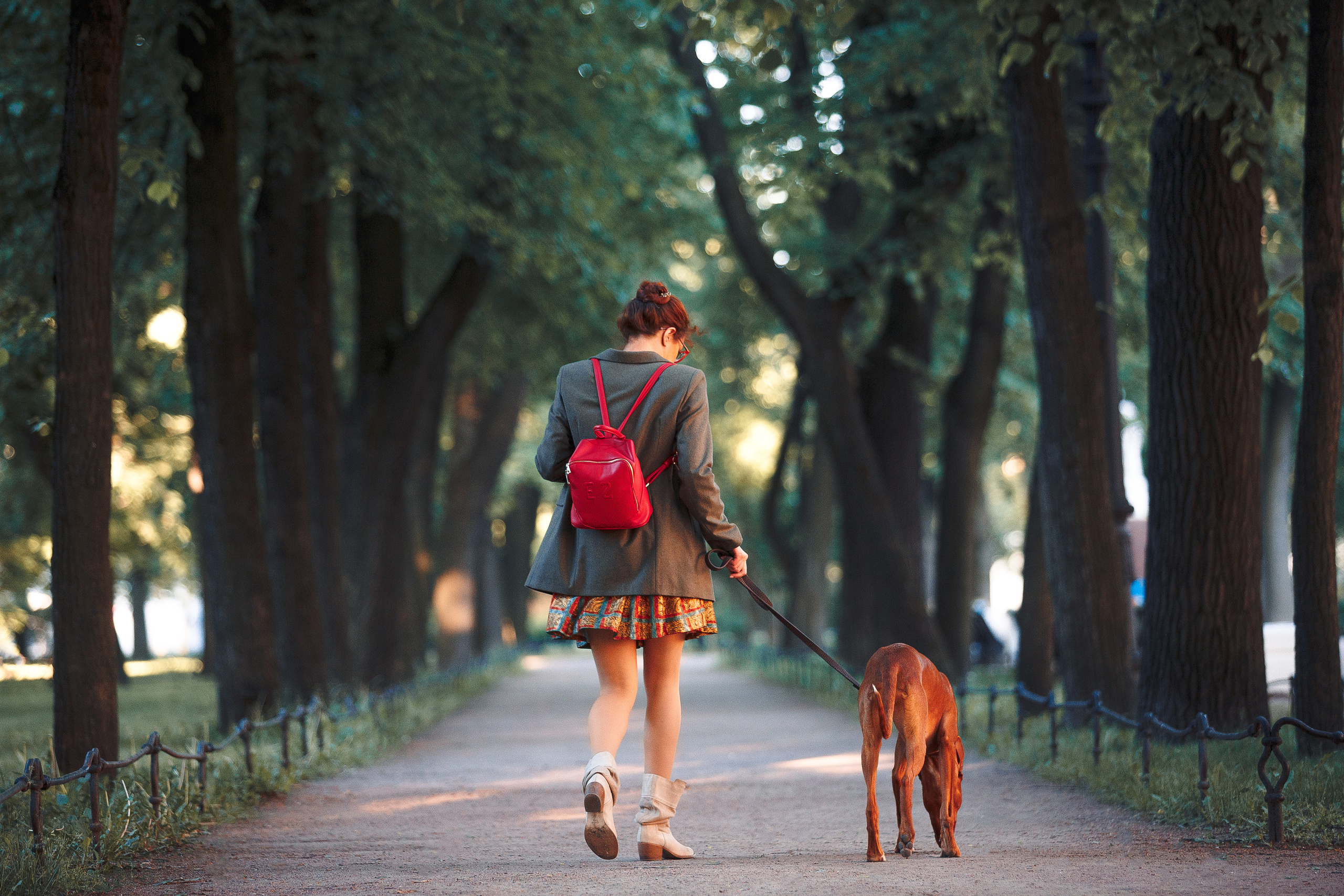 Оля и Шила в центре. Фотограф-анималист Наталия Чистюхина в г. Сосновый Бор и ЛО