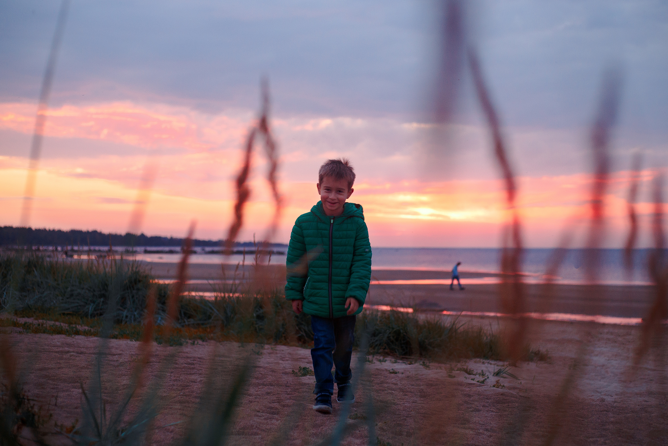 Закат на Финском заливе. Фотограф-анималист Наталия Чистюхина в г. Сосновый Бор и ЛО