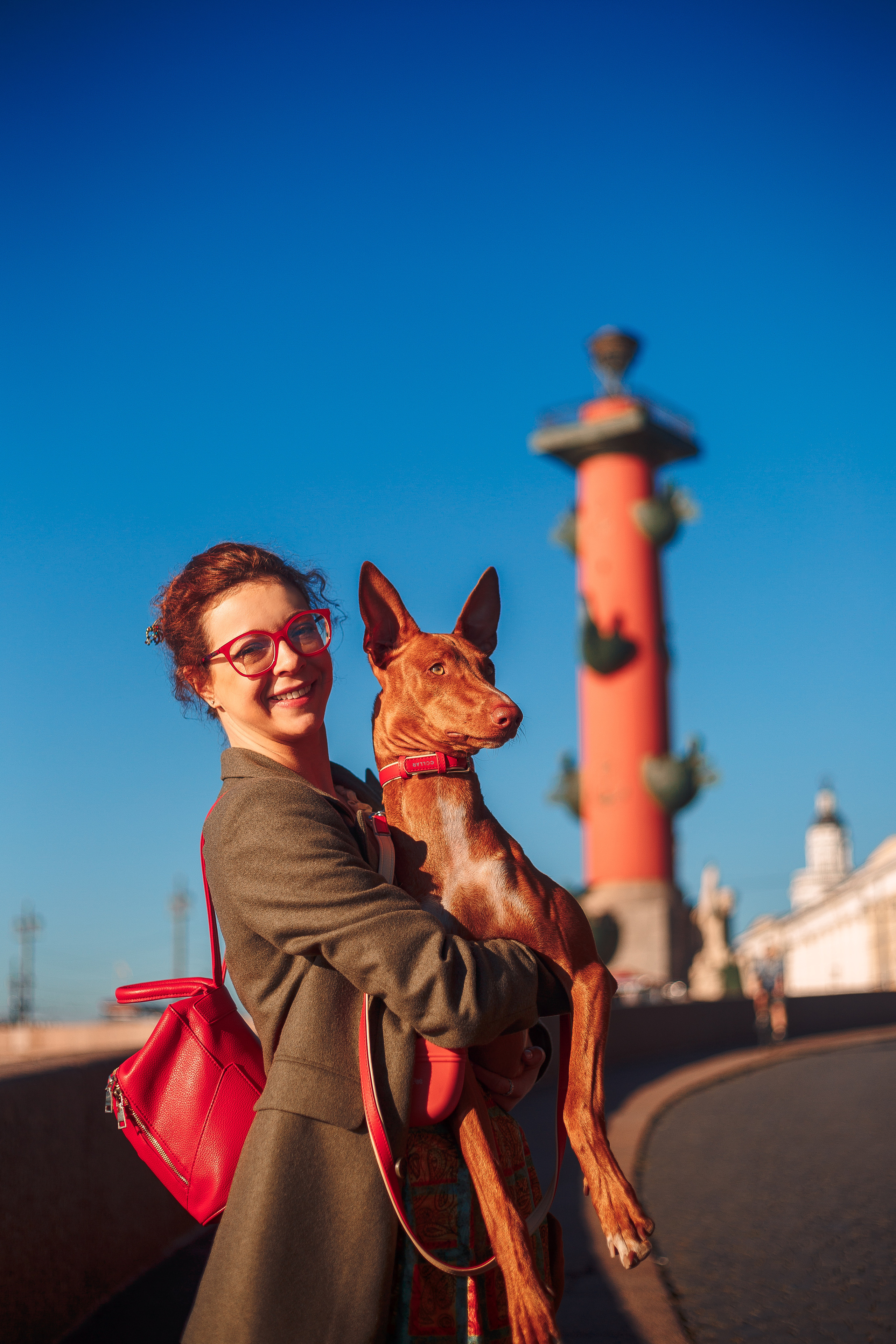 Оля и Шила в центре. Фотограф-анималист Наталия Чистюхина в г. Сосновый Бор и ЛО