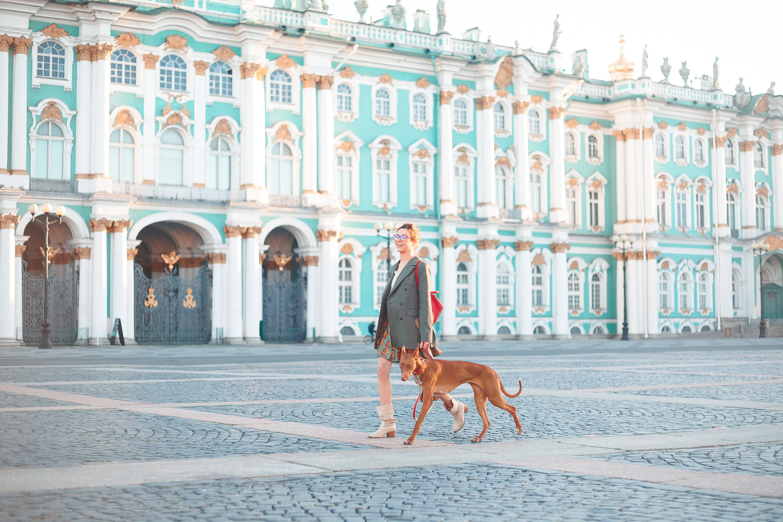 Оля и Шила в центре. Фотограф-анималист Наталия Чистюхина в г. Сосновый Бор и ЛО