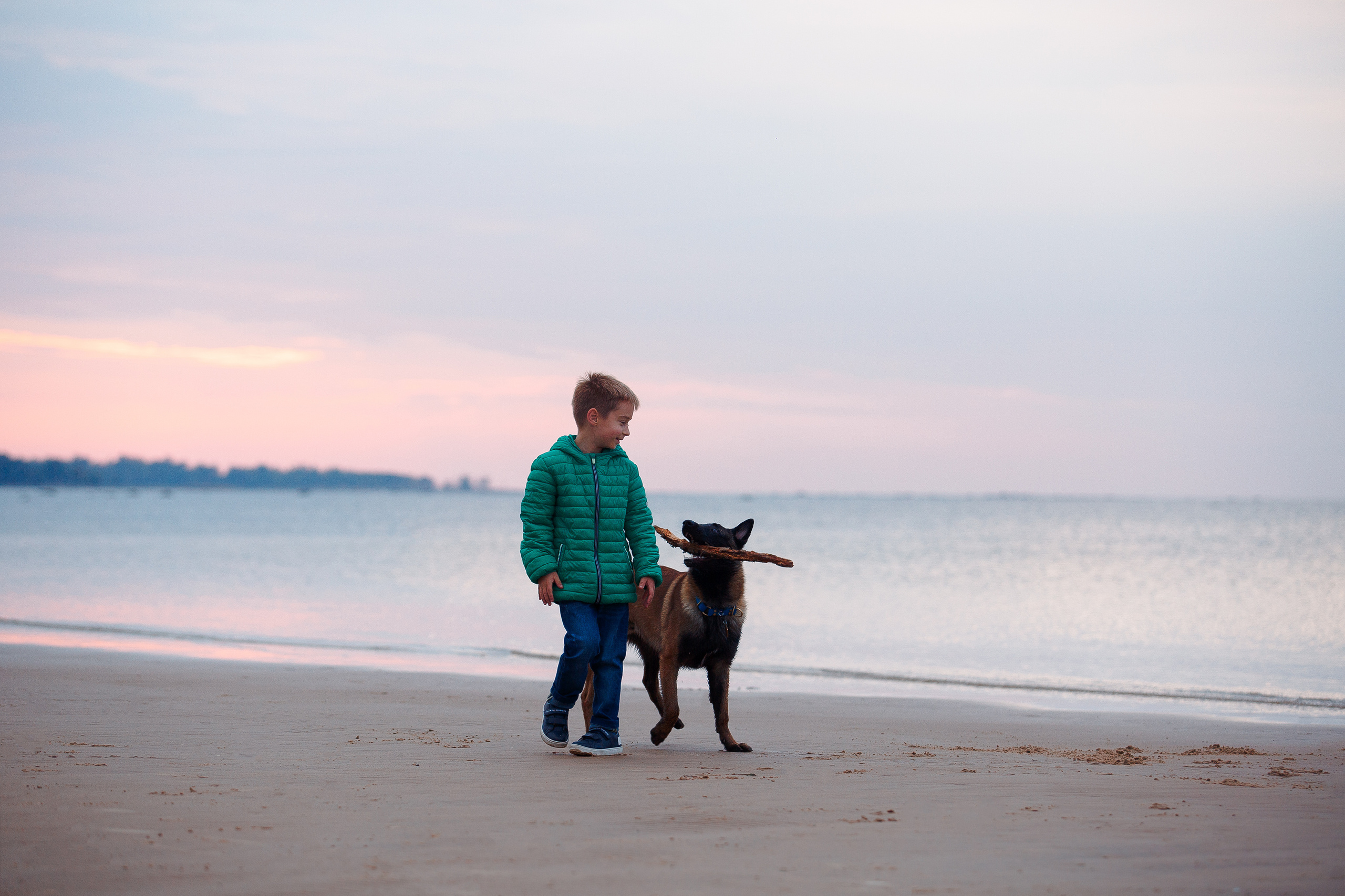 Закат на Финском заливе. Фотограф-анималист Наталия Чистюхина в г. Сосновый Бор и ЛО