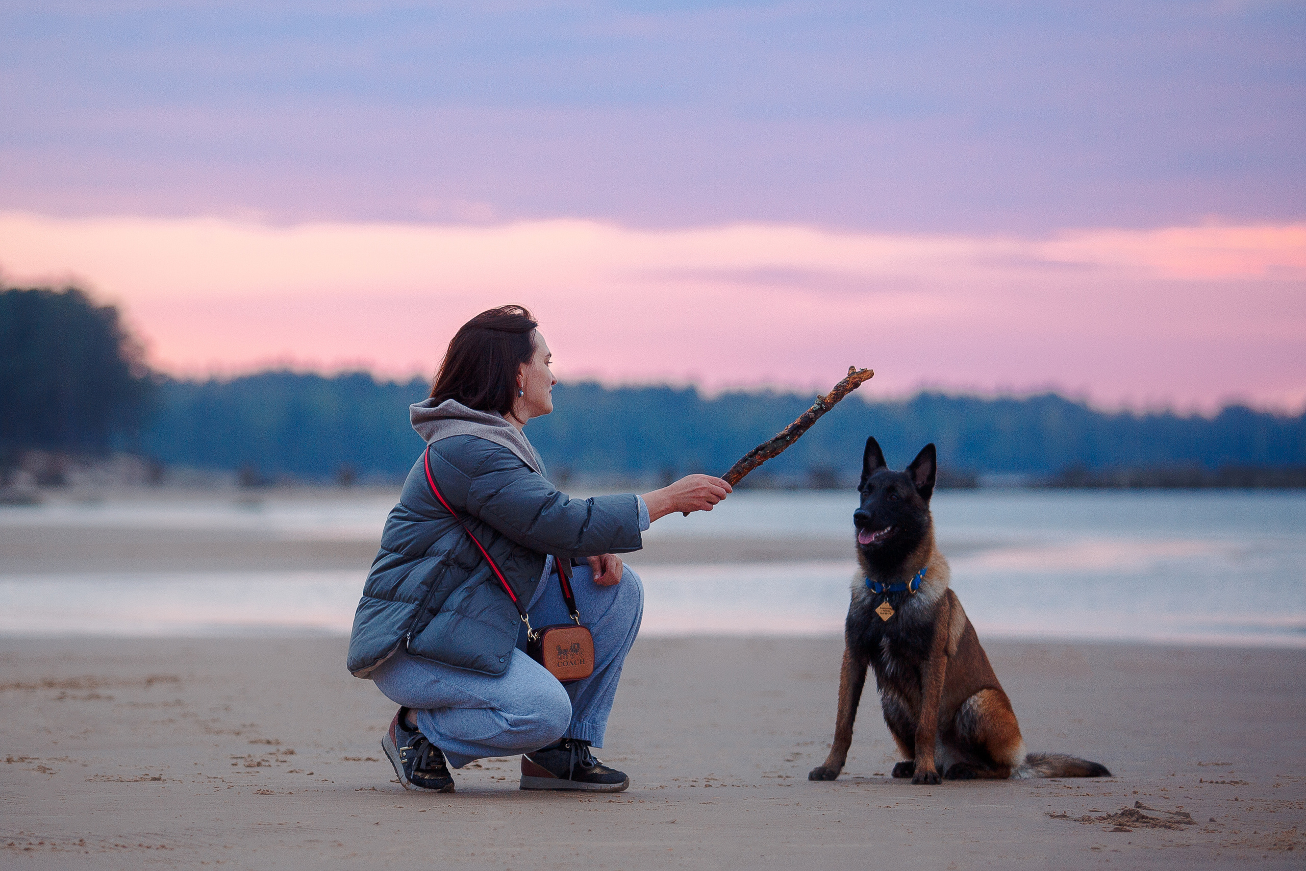 Закат на Финском заливе. Фотограф-анималист Наталия Чистюхина в г. Сосновый Бор и ЛО