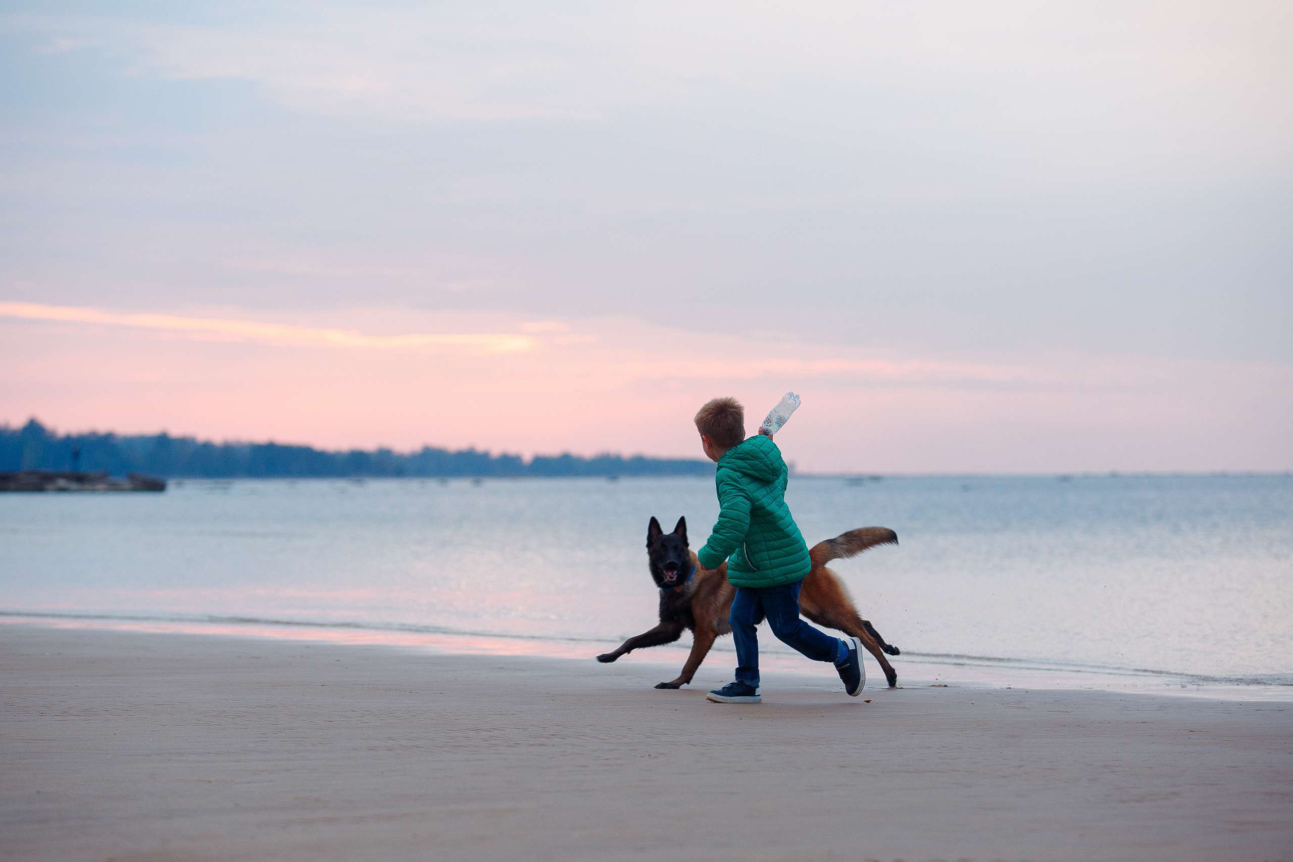 Закат на Финском заливе. Фотограф-анималист Наталия Чистюхина в г. Сосновый Бор и ЛО