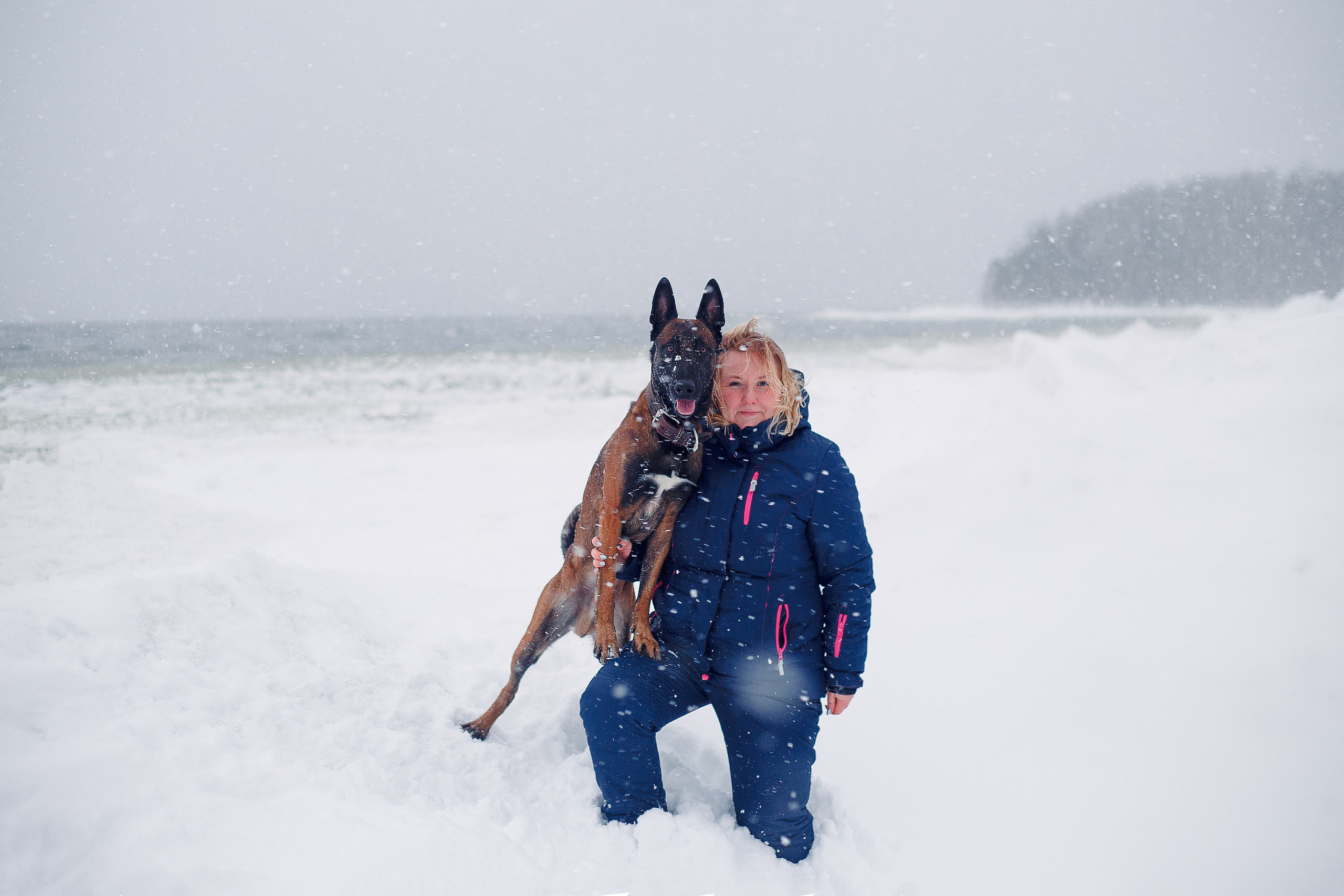 Зима и малинуа. Фотограф-анималист Наталия Чистюхина в г. Сосновый Бор и ЛО