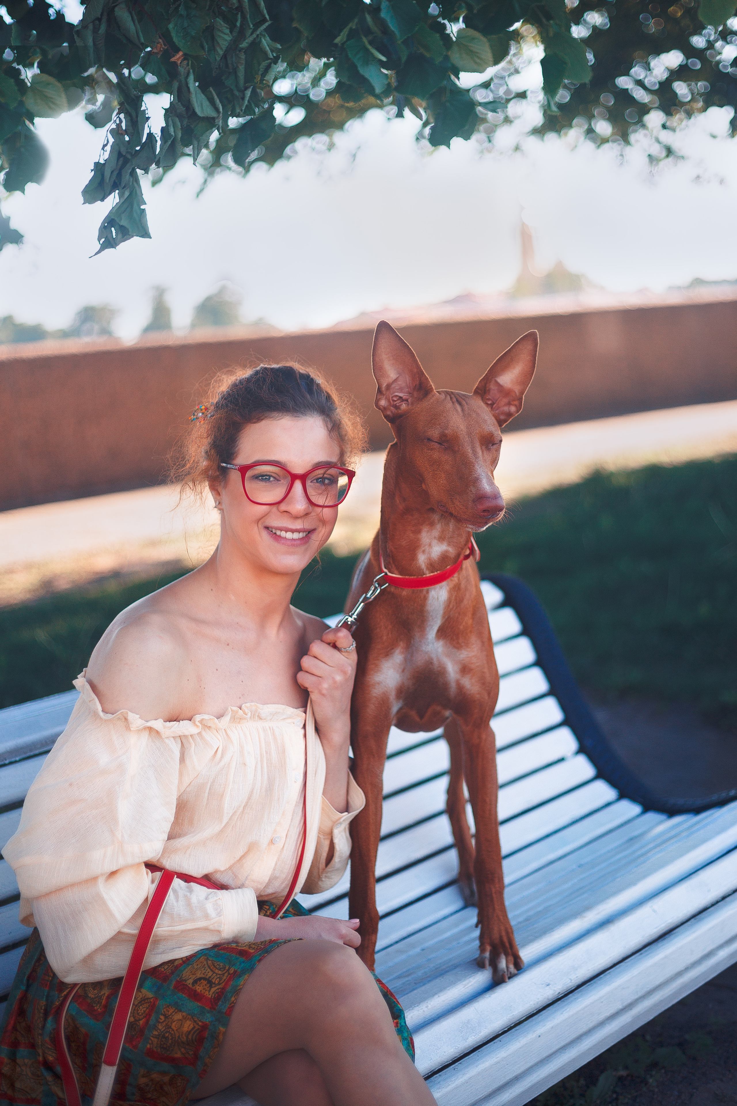Оля и Шила в центре. Фотограф-анималист Наталия Чистюхина в г. Сосновый Бор и ЛО