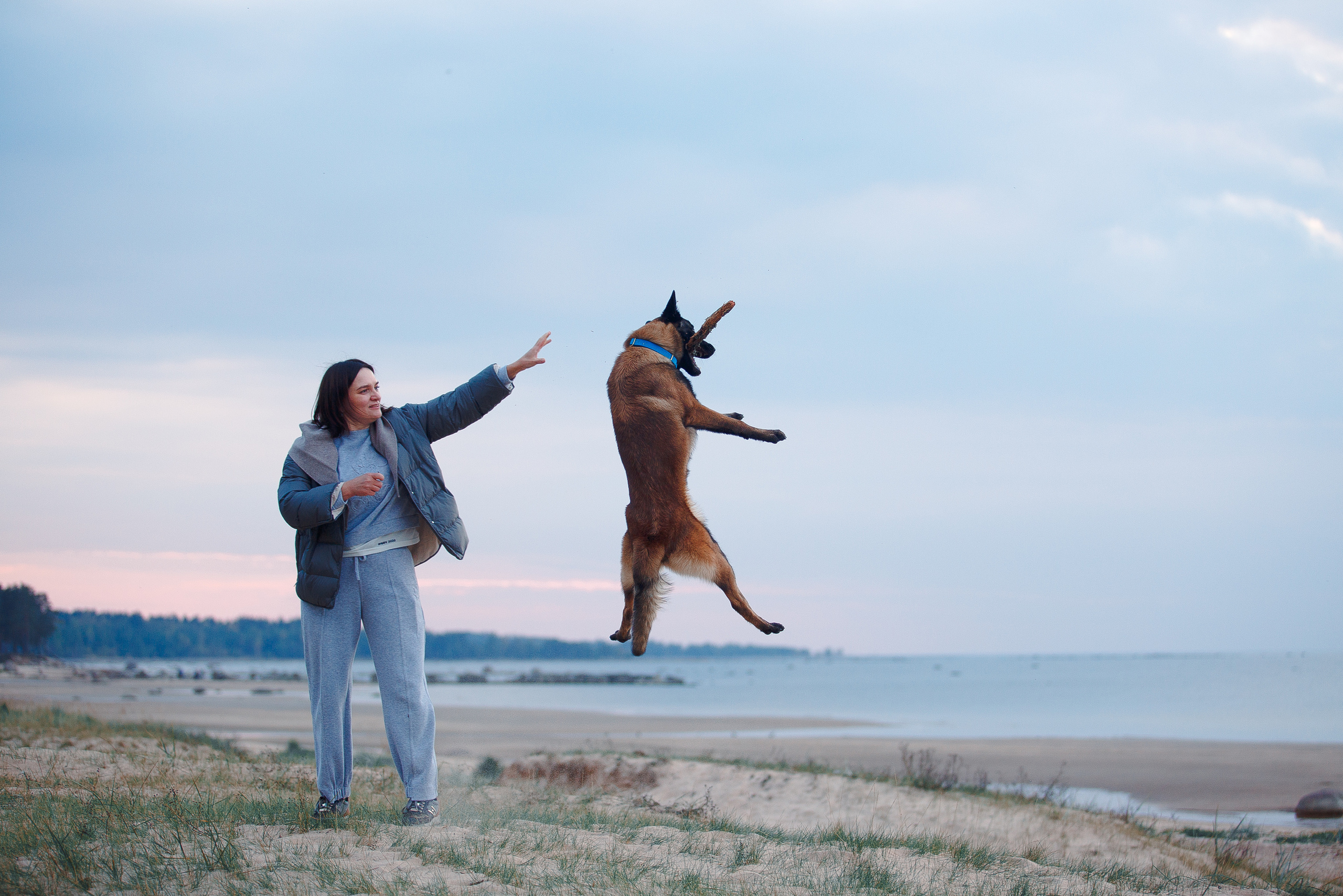 Закат на Финском заливе. Фотограф-анималист Наталия Чистюхина в г. Сосновый Бор и ЛО