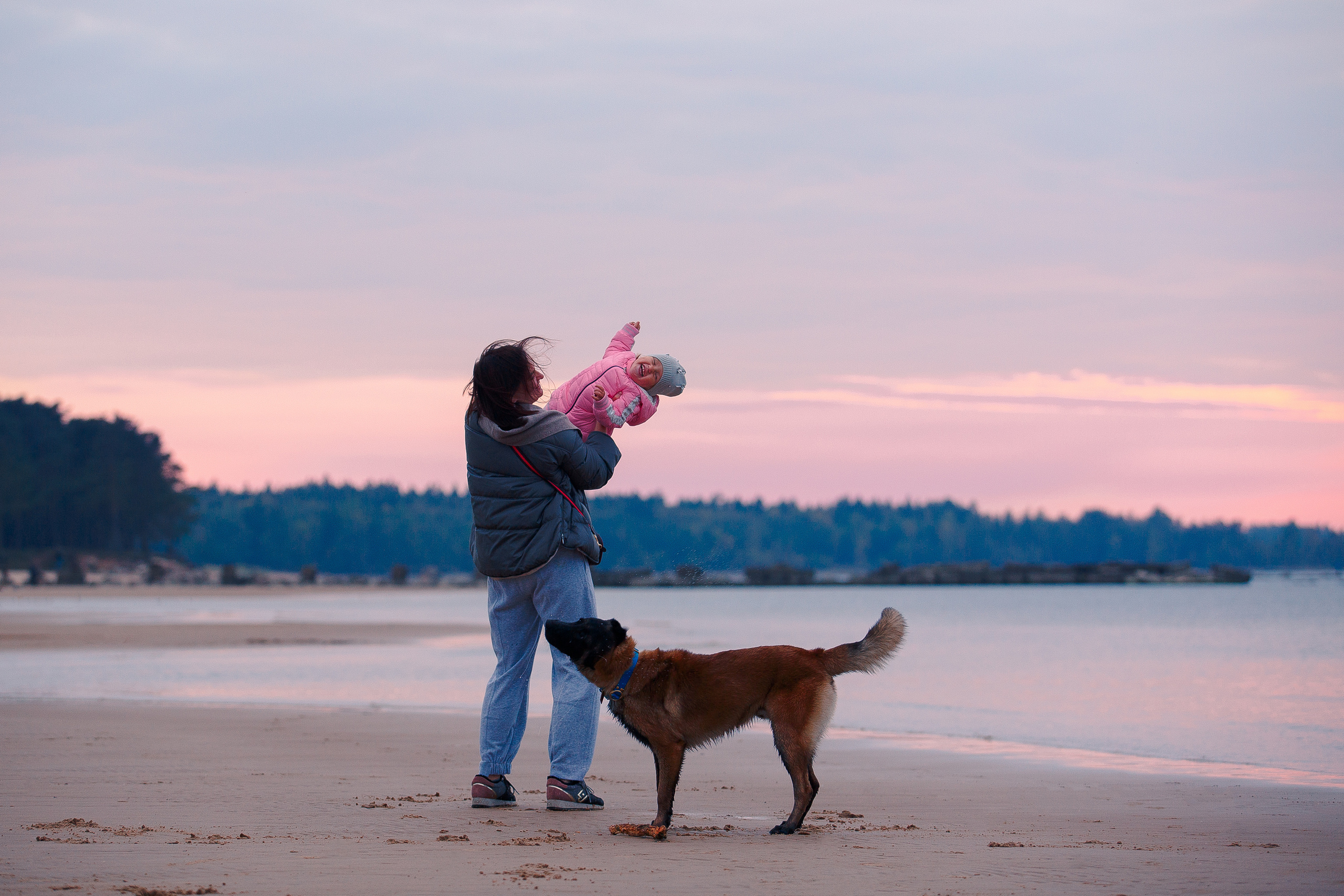 Закат на Финском заливе. Фотограф-анималист Наталия Чистюхина в г. Сосновый Бор и ЛО