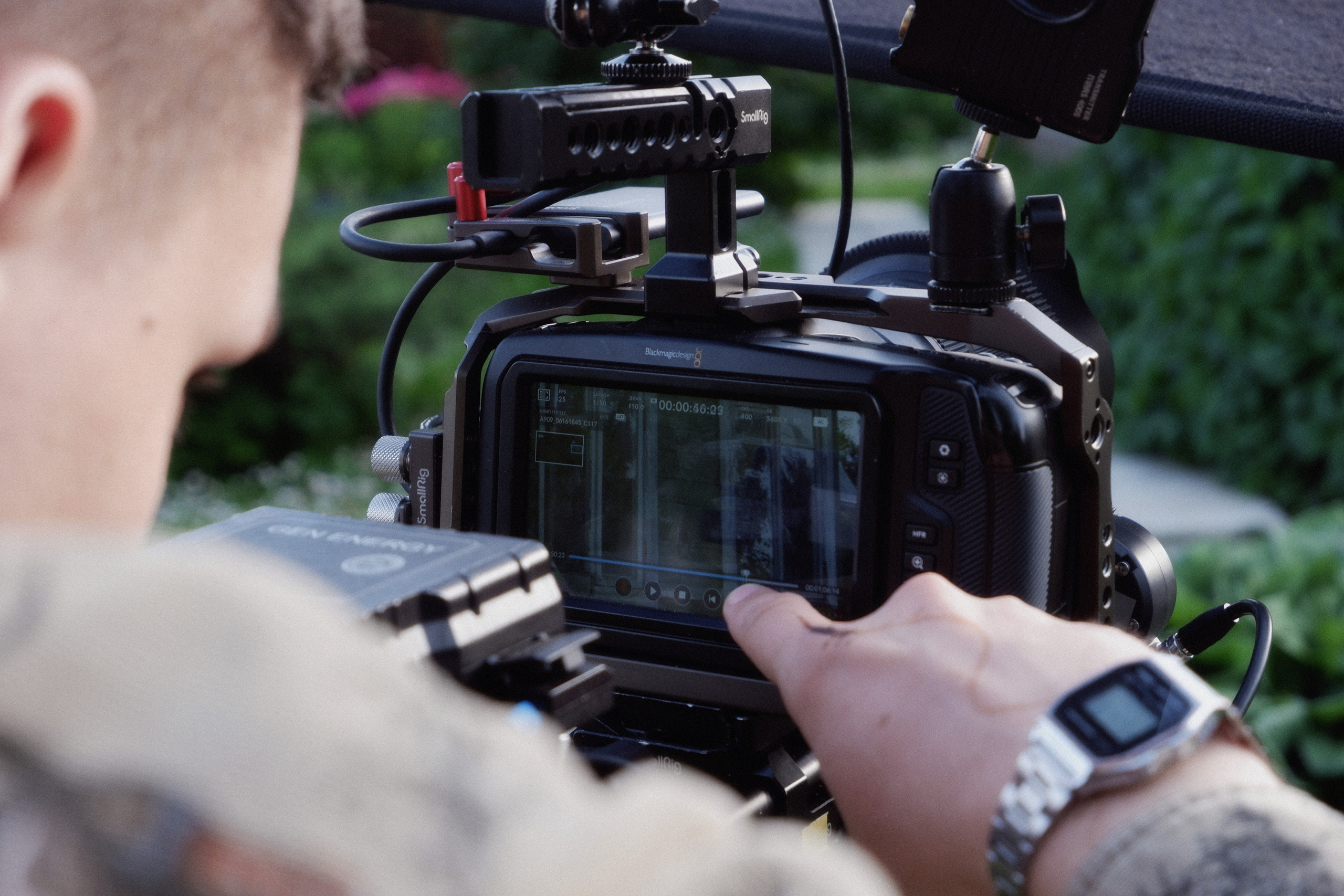 The short meter «that woman». ANNA — PHOTOGRAPHER