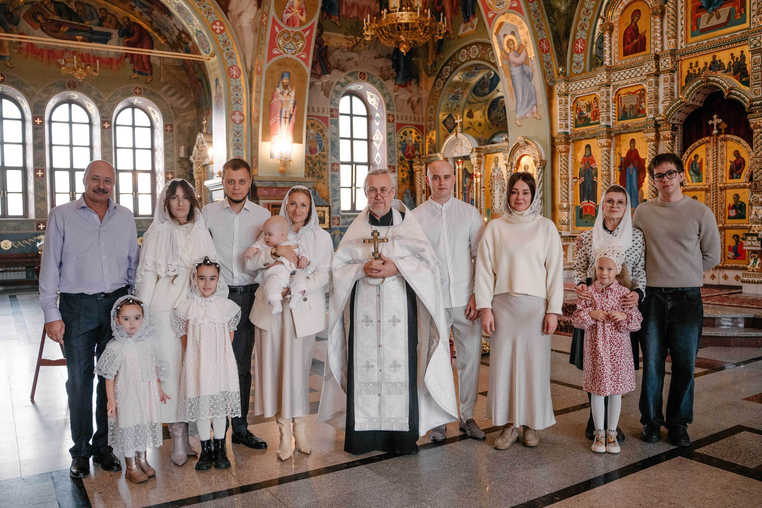 Таинство Крещения Тимофея. Свадебный и семейный фотограф в Воронеже Анастасия Бойко