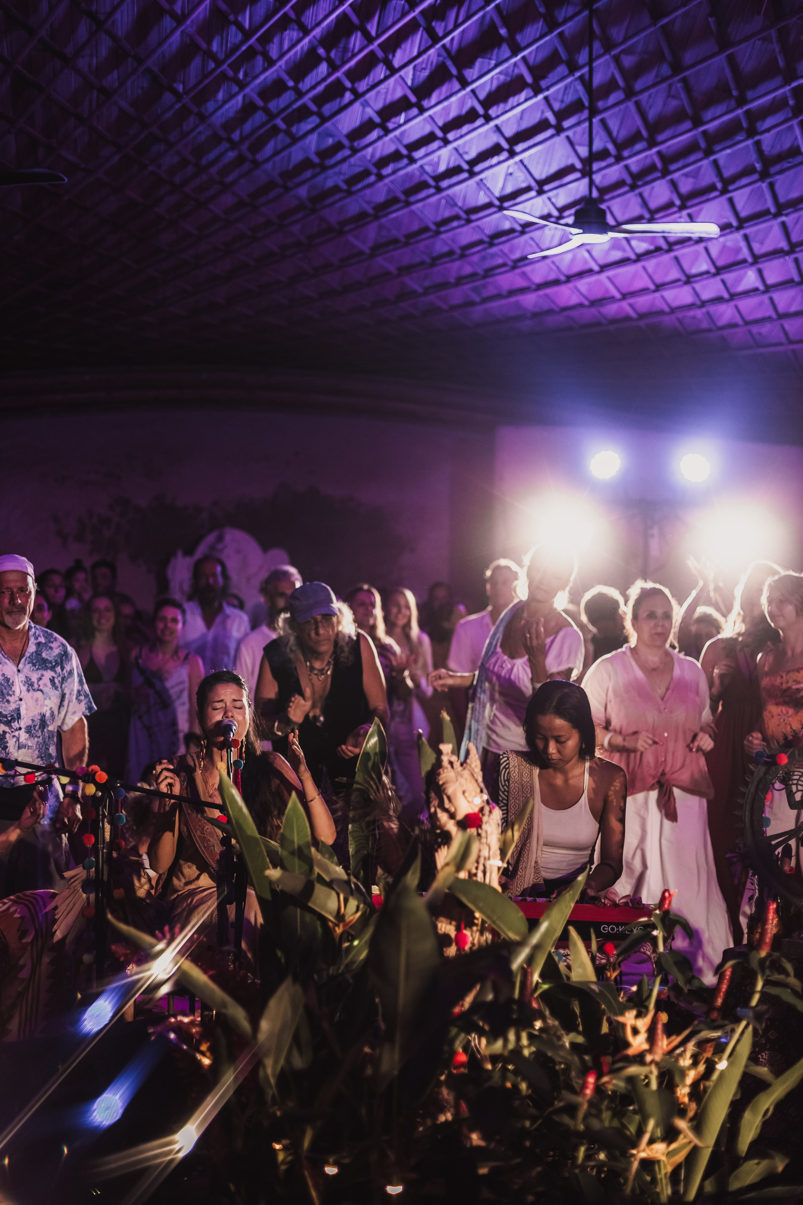 Hanuman Project kirtan at Alchemy april. Mariam Bagdasaryan