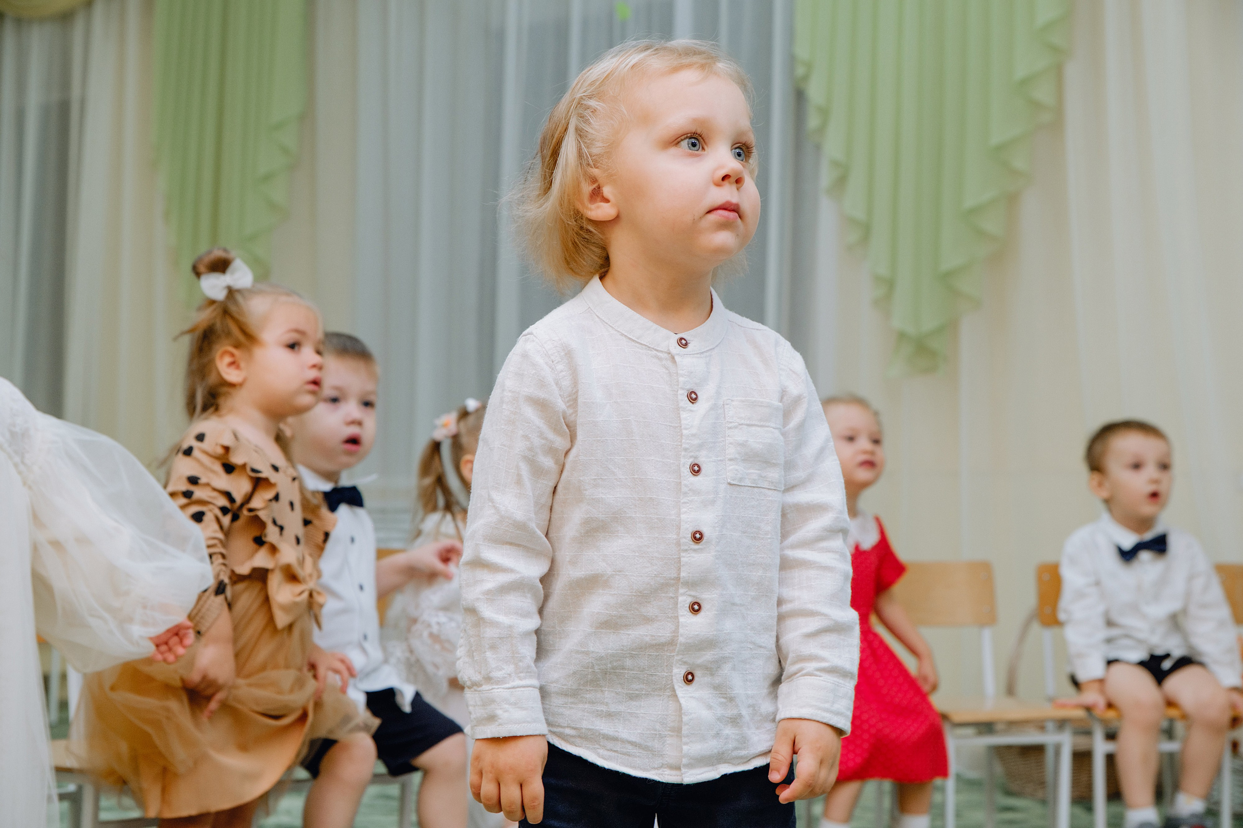 Утренник малышей. Фотограф Софья Володкина