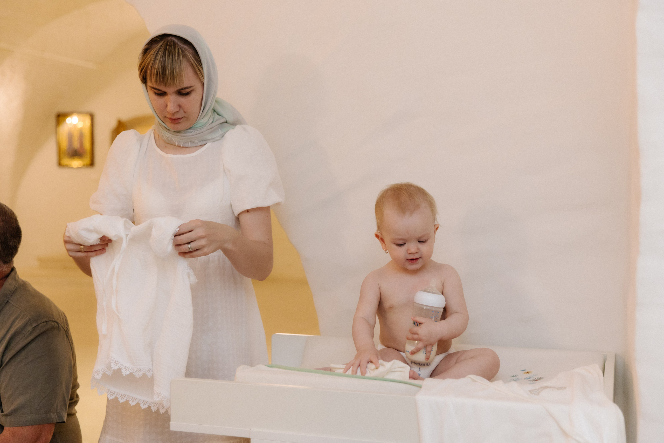 Крестины Мирославы. Семейный и свадебный фотограф в Москве и Зеленограде Пилипенко Юлия