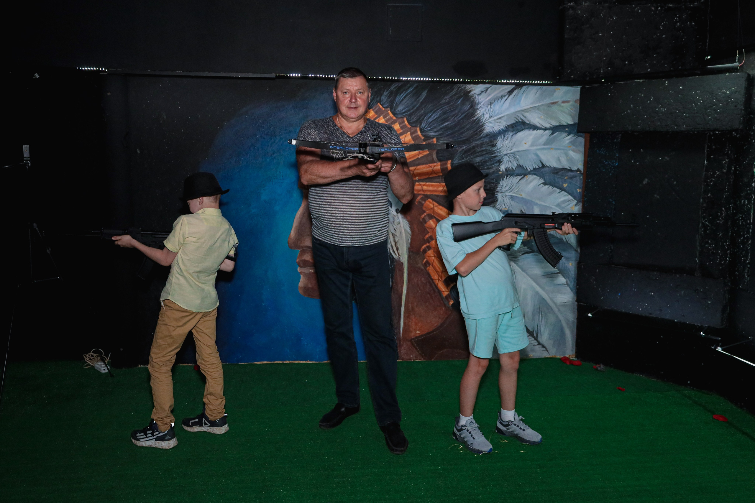 День рождение в стрелковом клубе. Фотограф Надршина Лилия