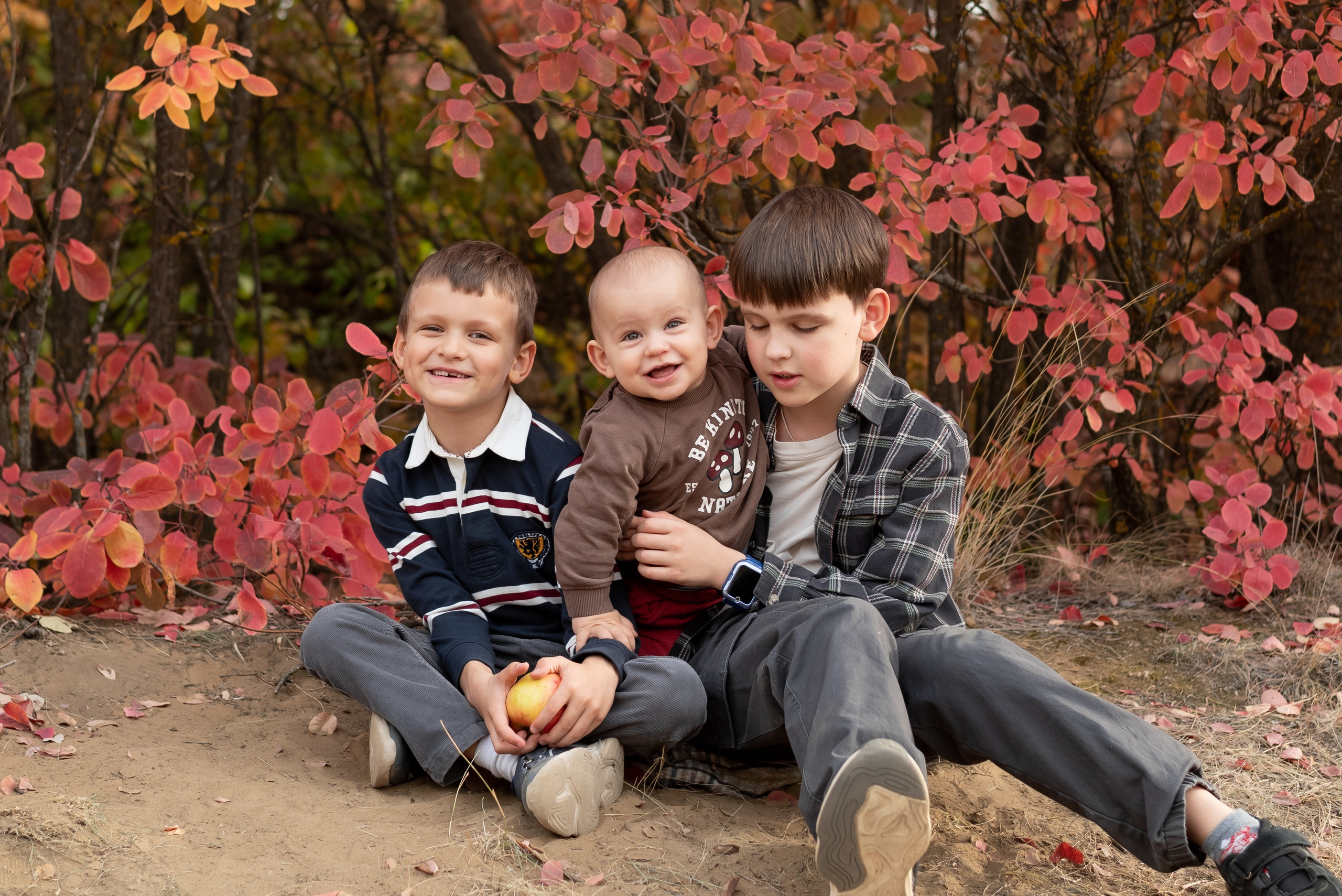 Юля и дети. Семейный фотограф Ирина Сгибнева