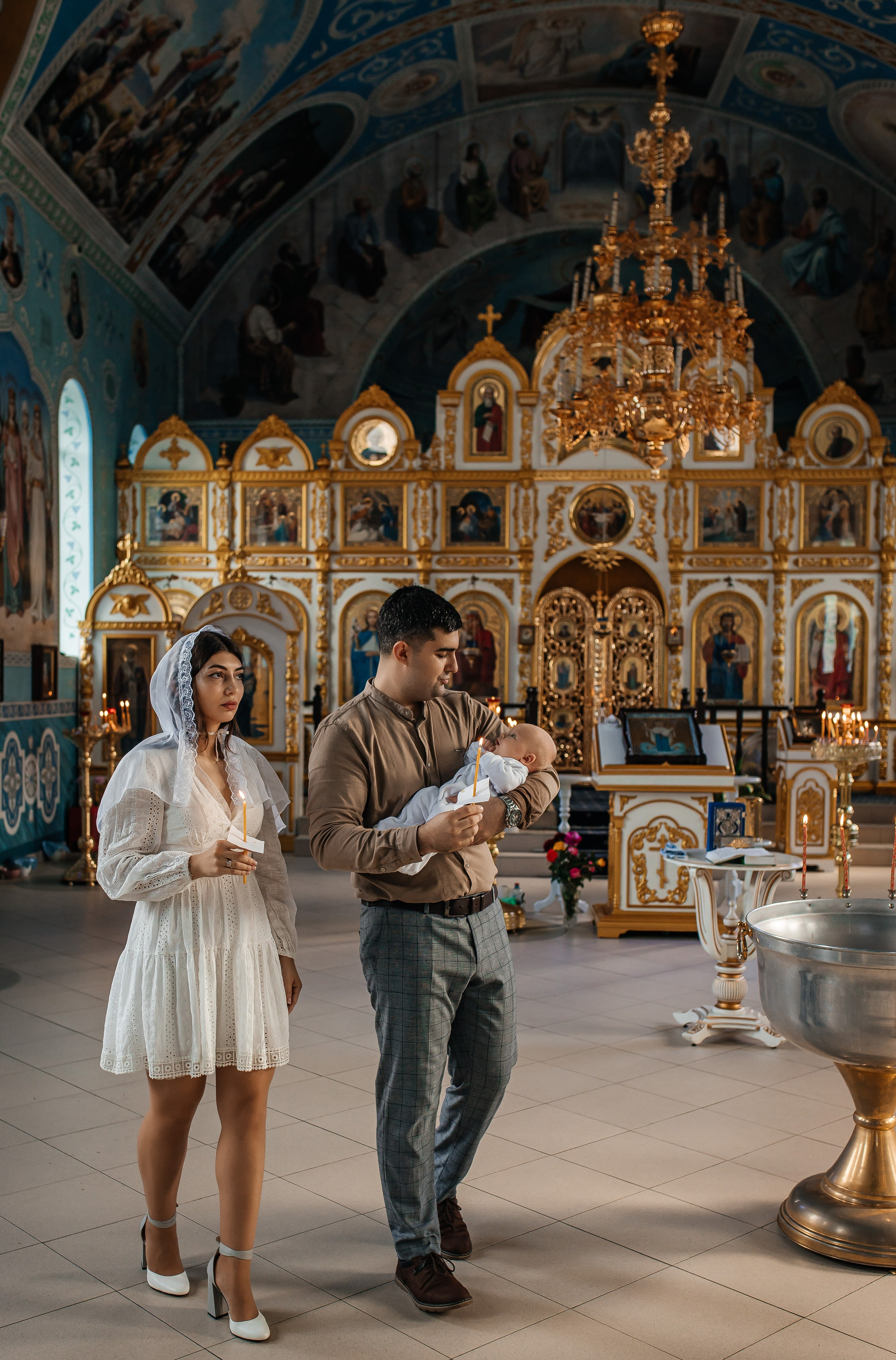 Таинство крещения. Семейный и детский фотограф в Краснодарском крае Буланович Виктория