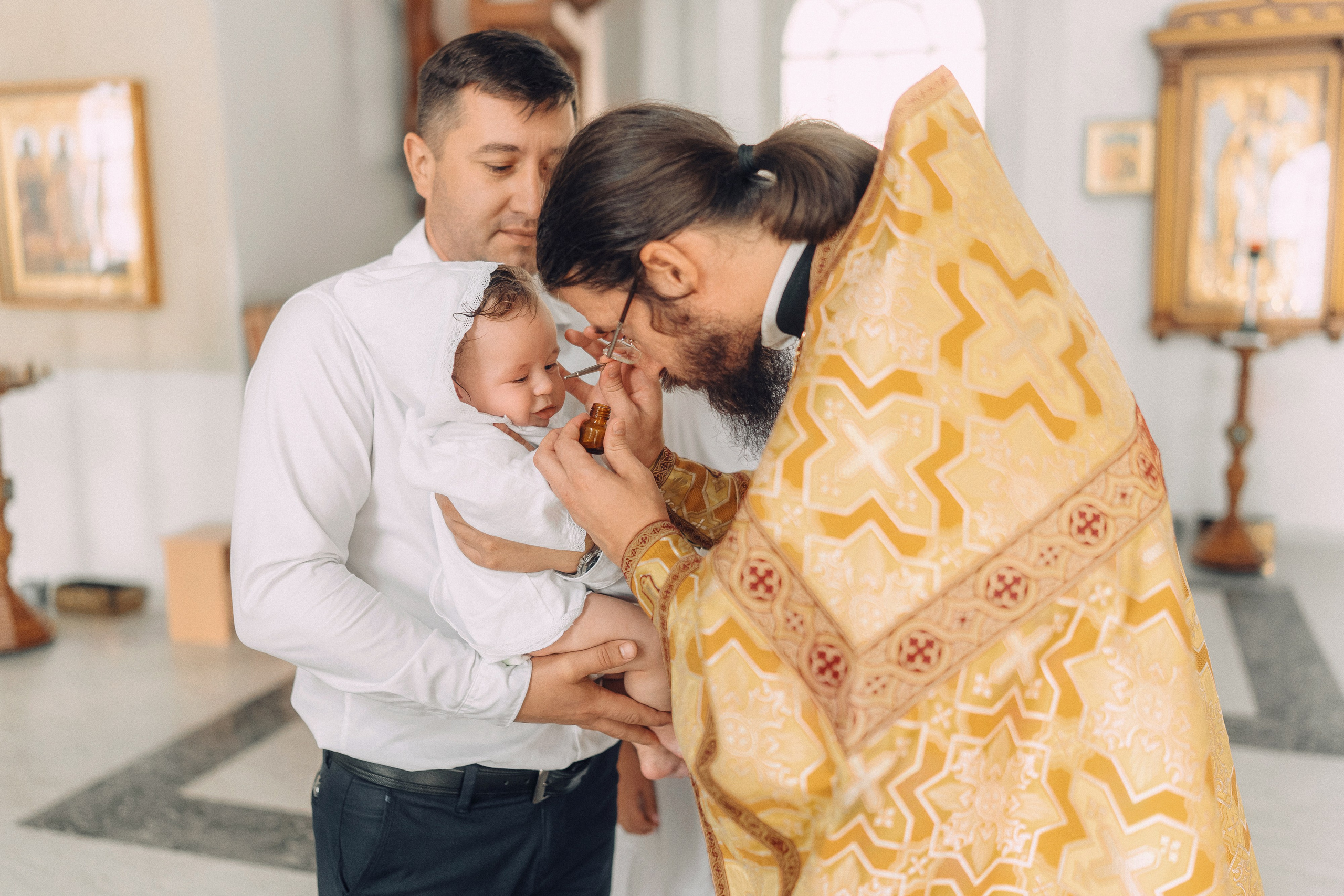 Таинство крещения в Воронеже. Свадебный и репортажный фотограф в Воронеже Роман Янко