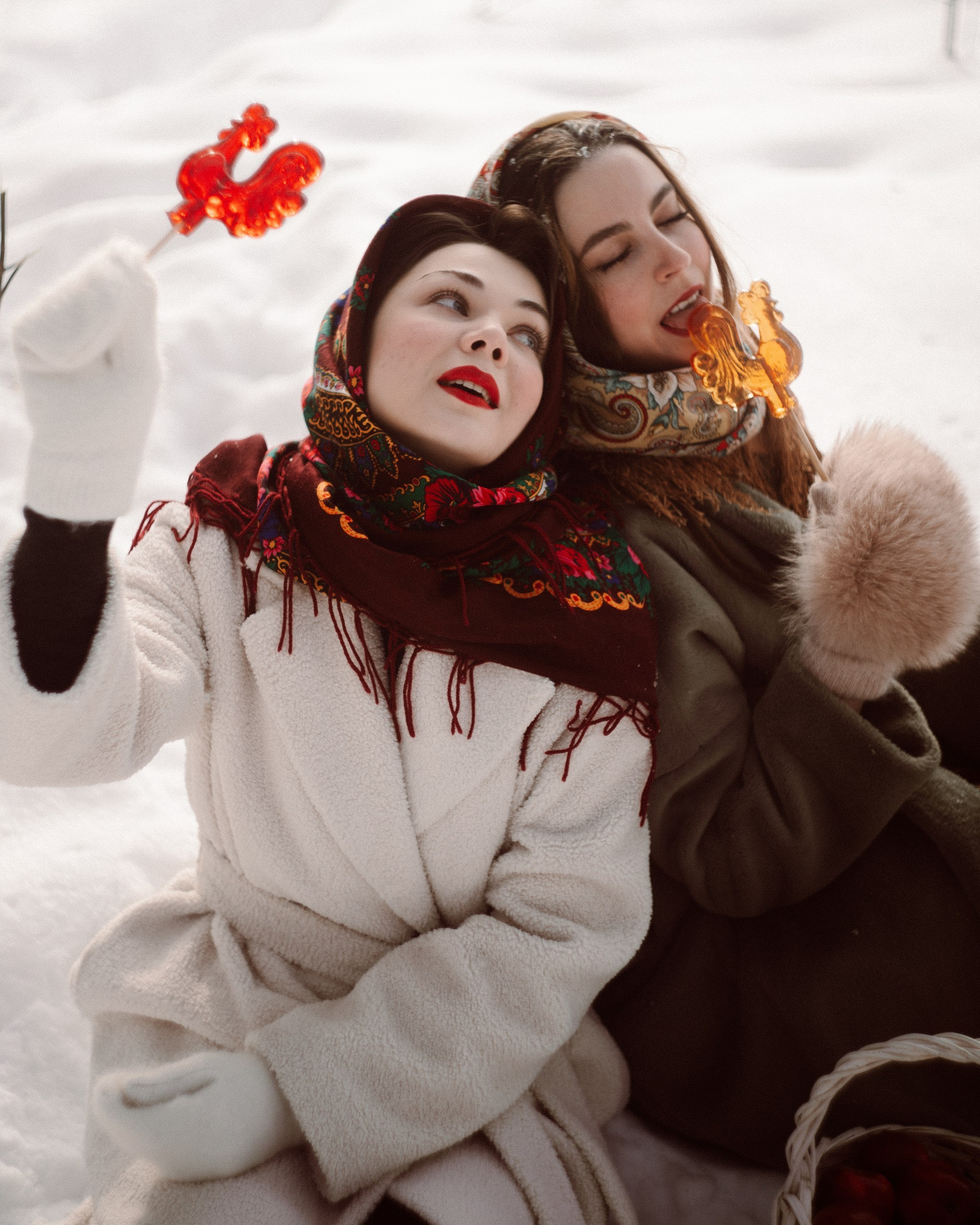 Сёстры. Масленица. Анастасия Турсунова арт-фотограф в Москве