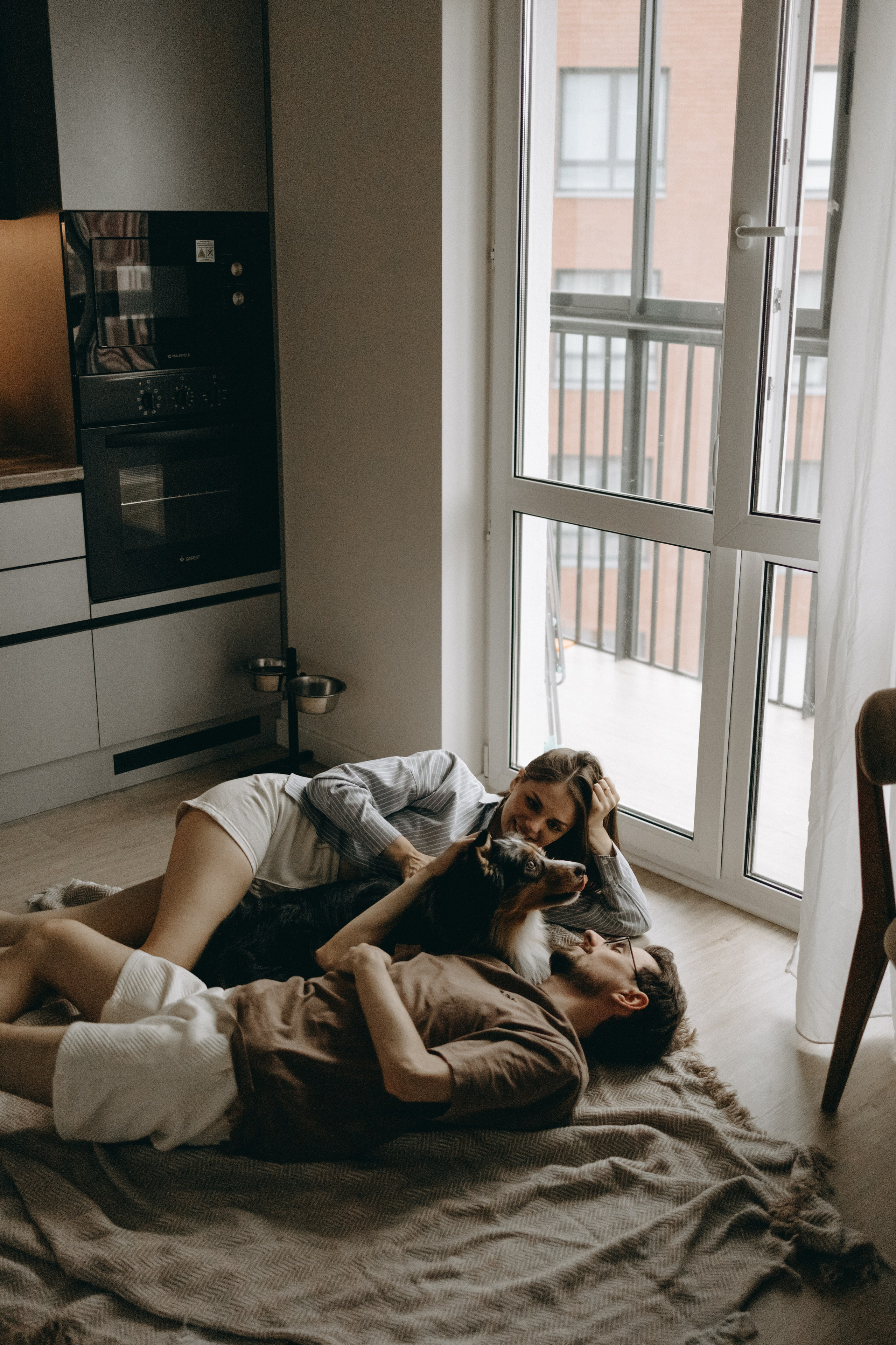 Настя, Никита и их Гром и Мяу. Фотограф — Анималист | Санкт-Петербург