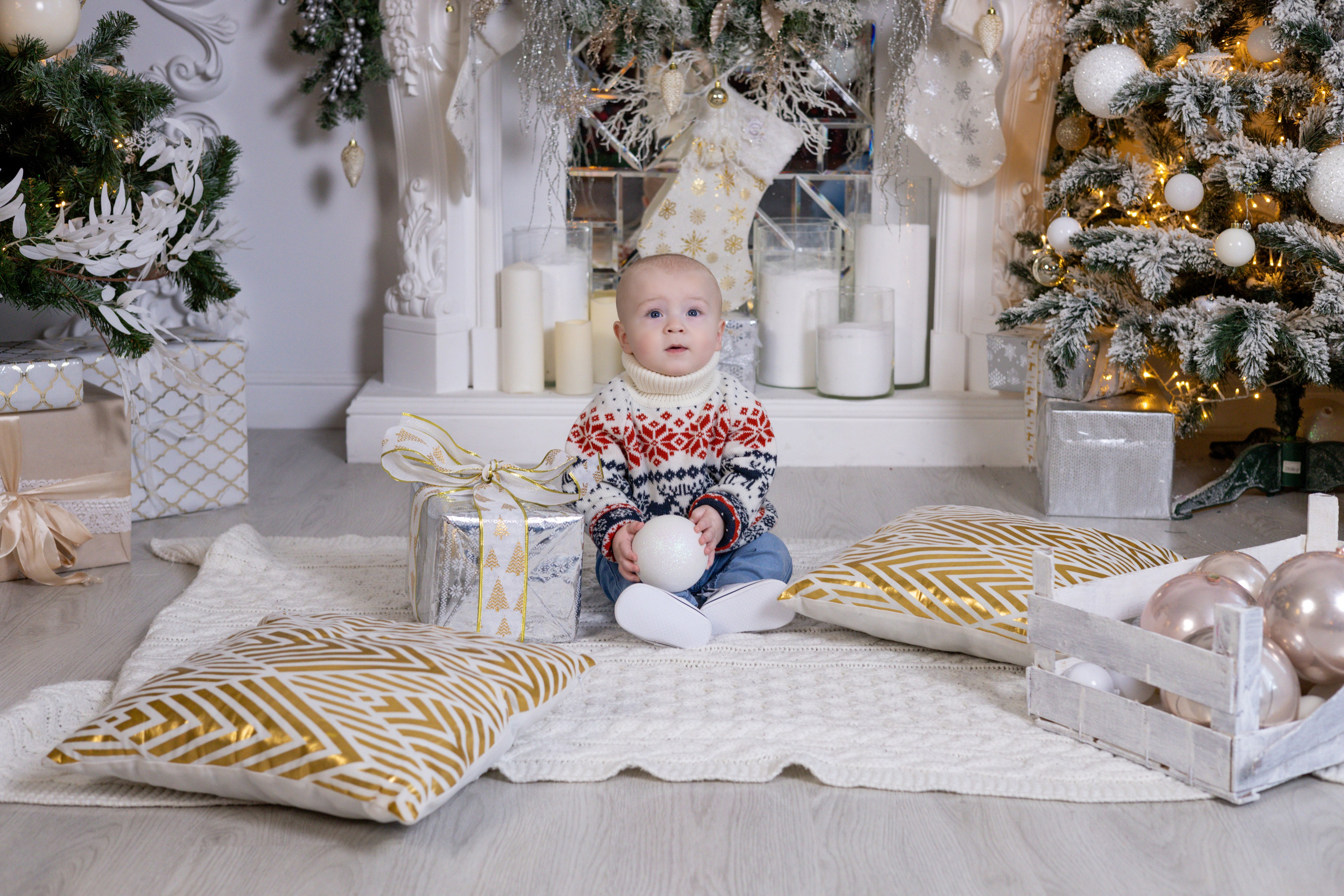 Новогодняя фотосессия в Казани. Профессиональный Фотограф в Казани Яна Забелина