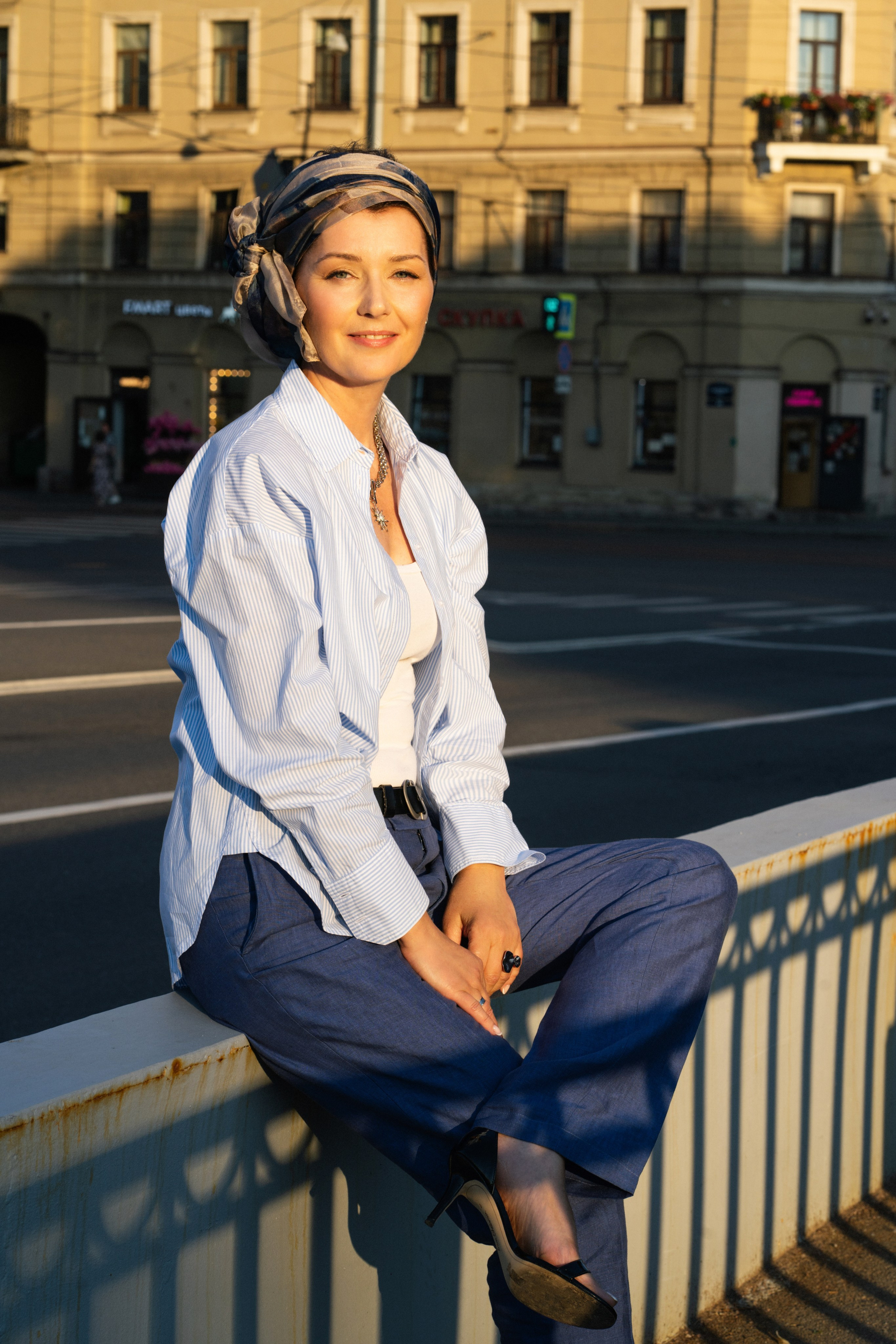 Инна. В городе. Портретный фотограф из Санкт-Петербурга Наталья Бялая