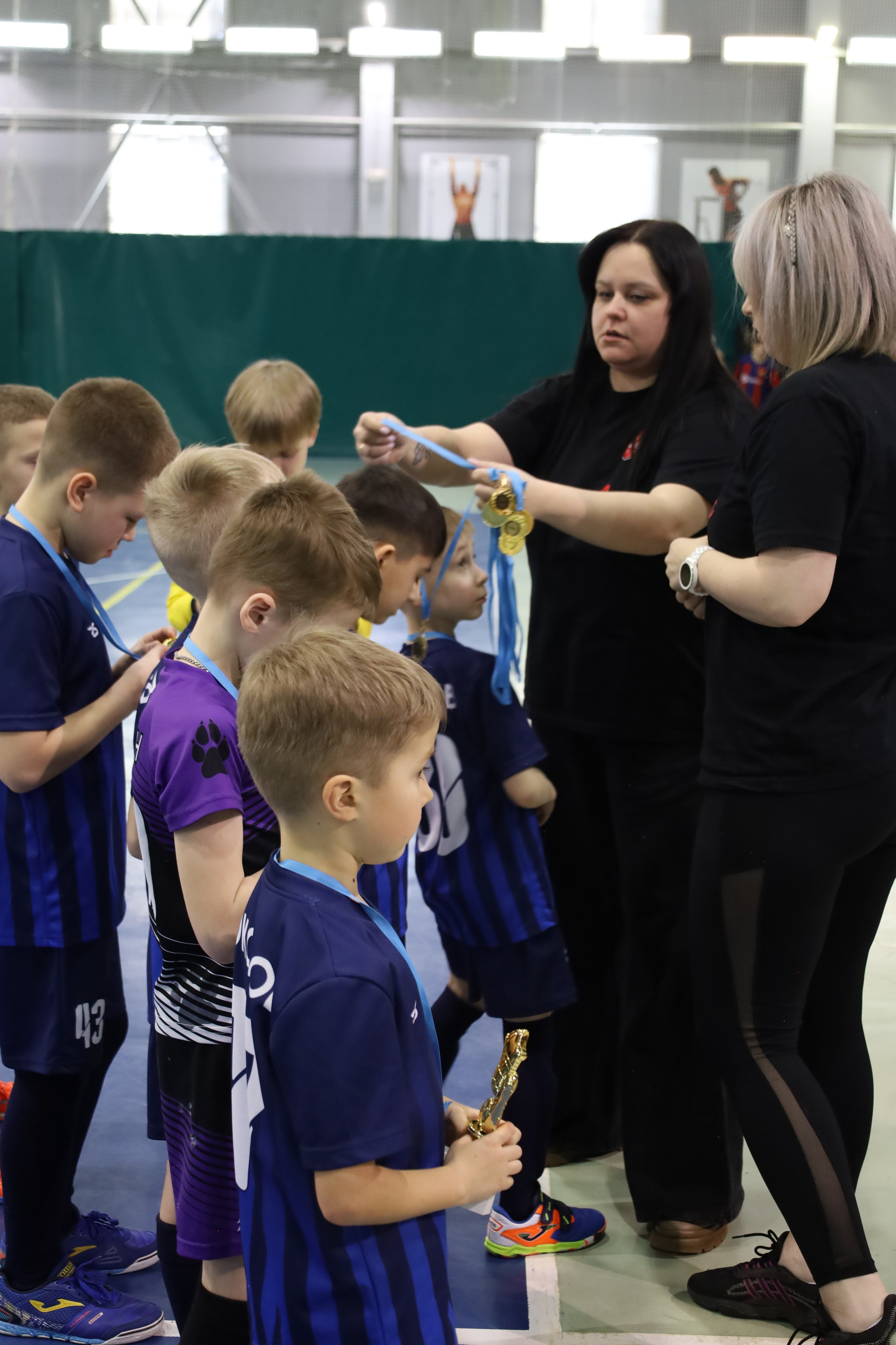 Детский турнир по футболу. Никонорова Анастасия