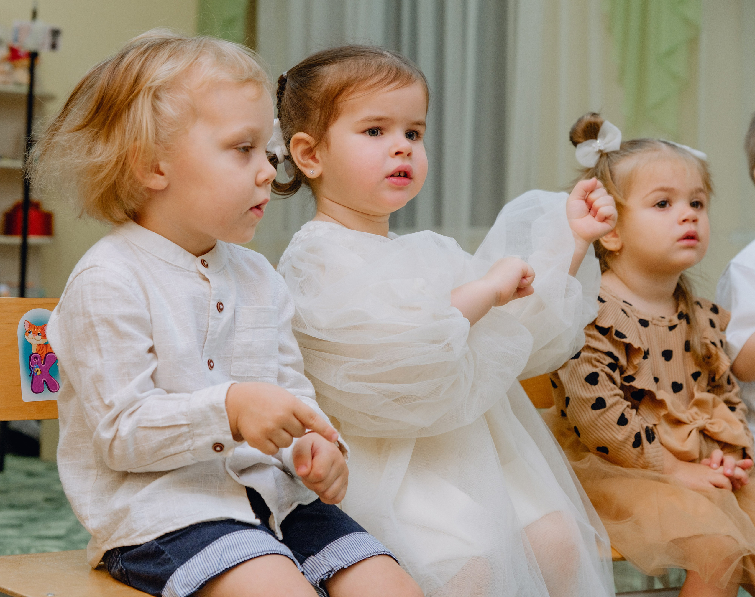 Утренник малышей. Фотограф Софья Володкина