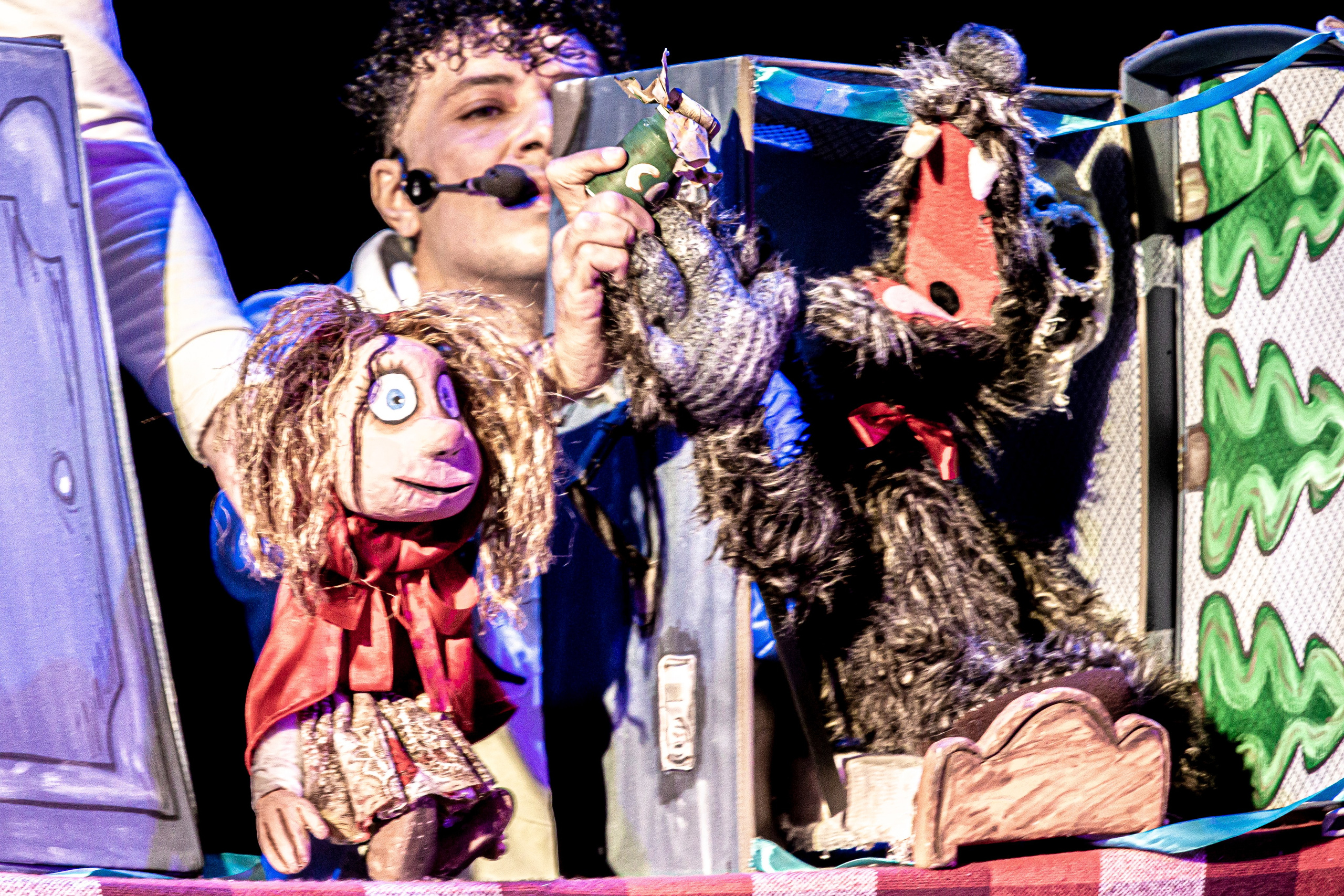 Спектакль театра Саквояж О Красной шапочке. Фотограф в Сочи Юрий Шептаев