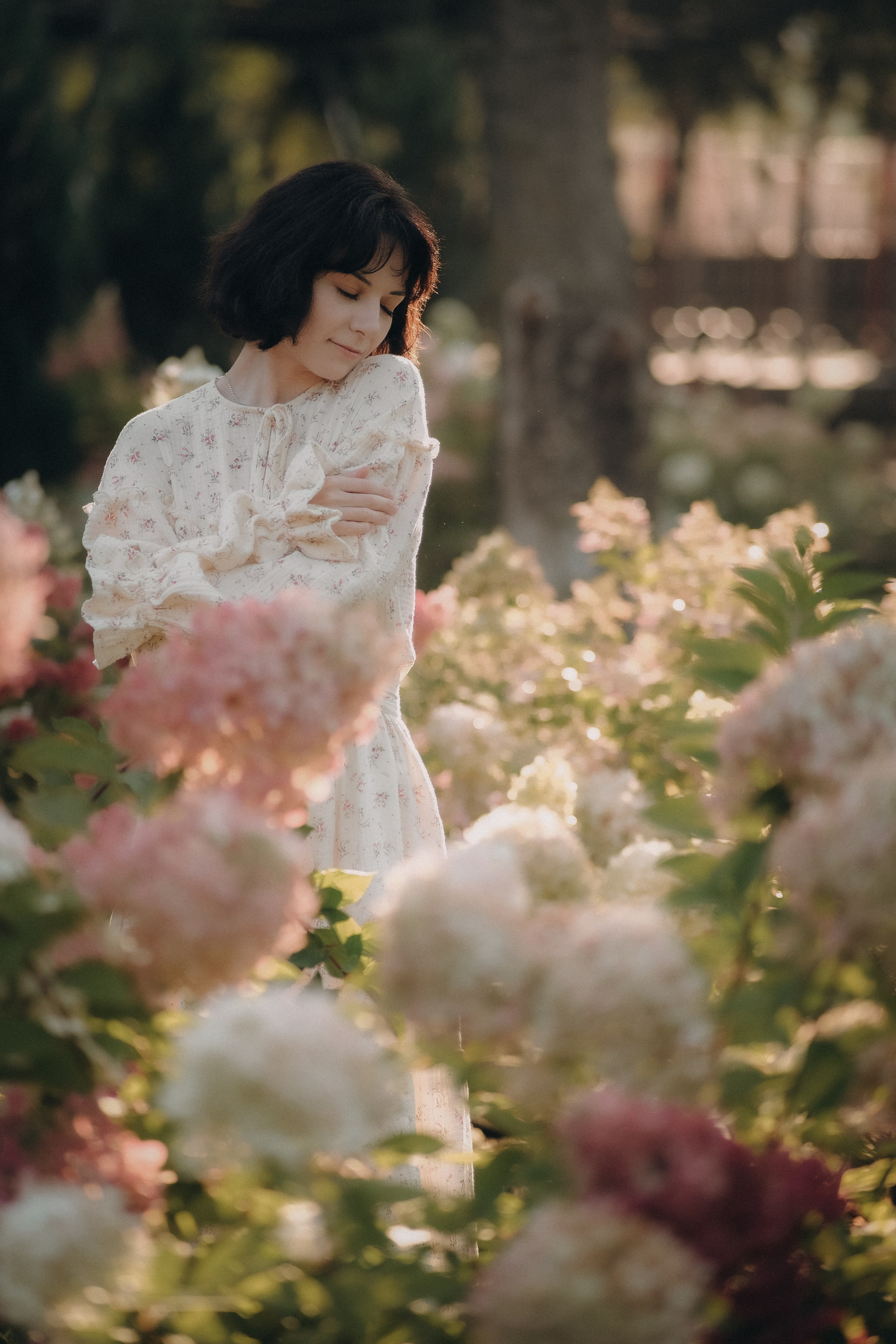 Утро в гортензиях. Свадебный и семейный фотограф в Москве Инника Кетлер