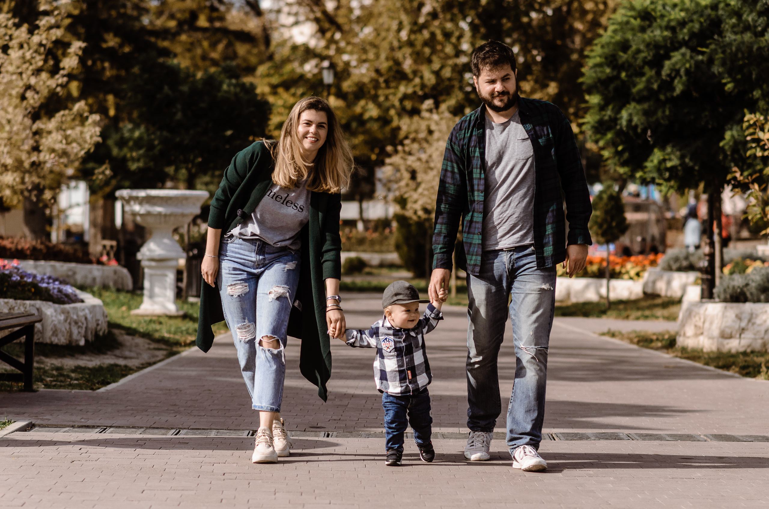Семейная фотосессия, парк цветник. Пятигорск, КМВ. Фотограф Ольга Дзюба. Фототерапия как зеркало души. КМВ