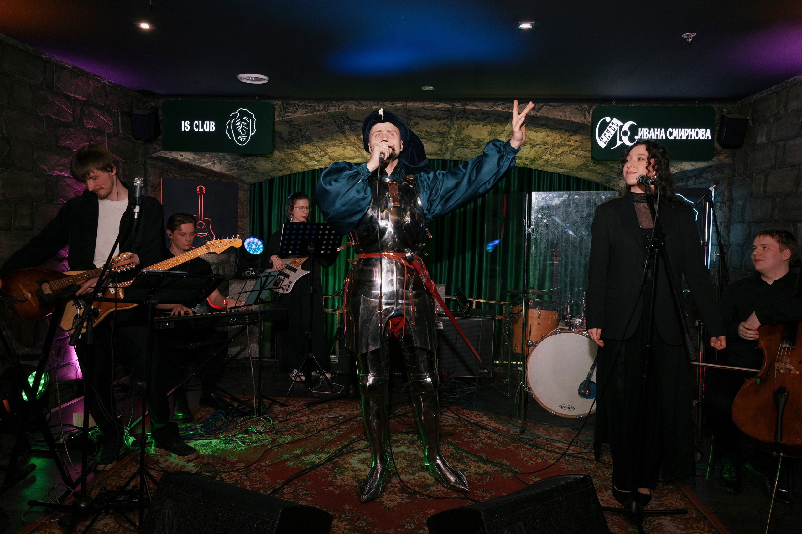 Концерт в клубе Ивана Смирнова. Фотограф в Москве и Московской области