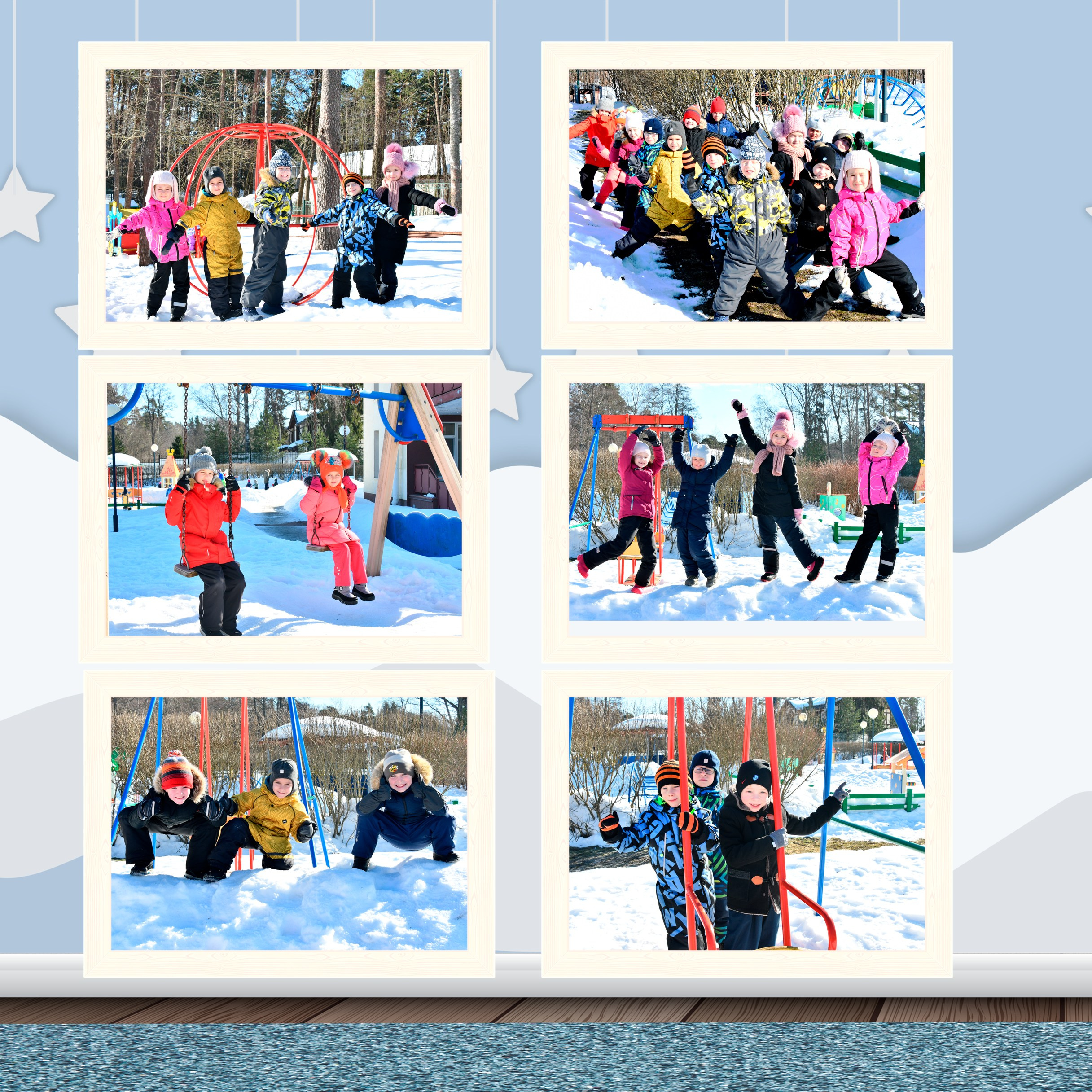 Макет альбома для детского сада. Фотограф в Санкт-Петербурге Ксения Яковчук