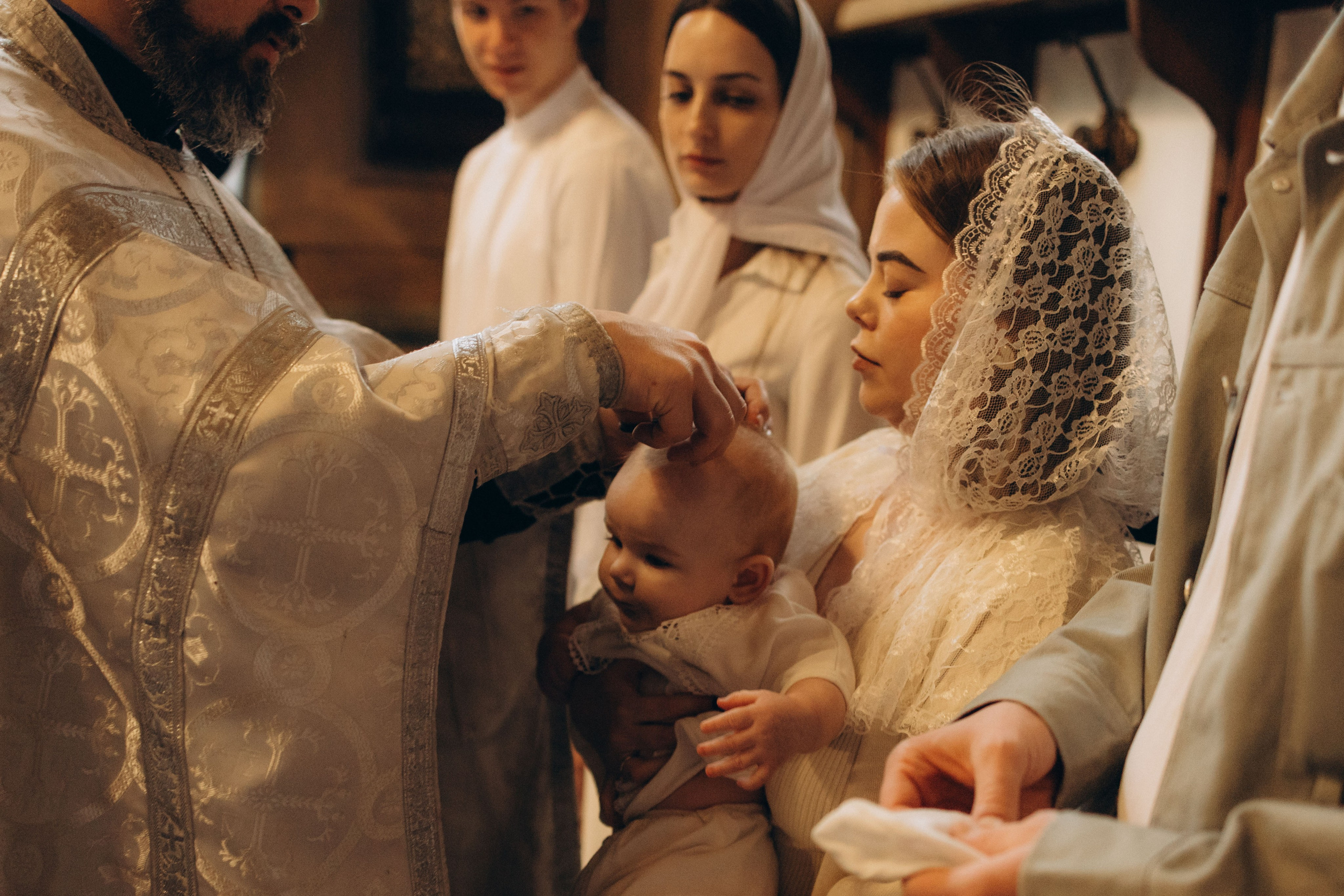 Крещение Макара. Семейный фотограф Москва Наталия Осьмакова
