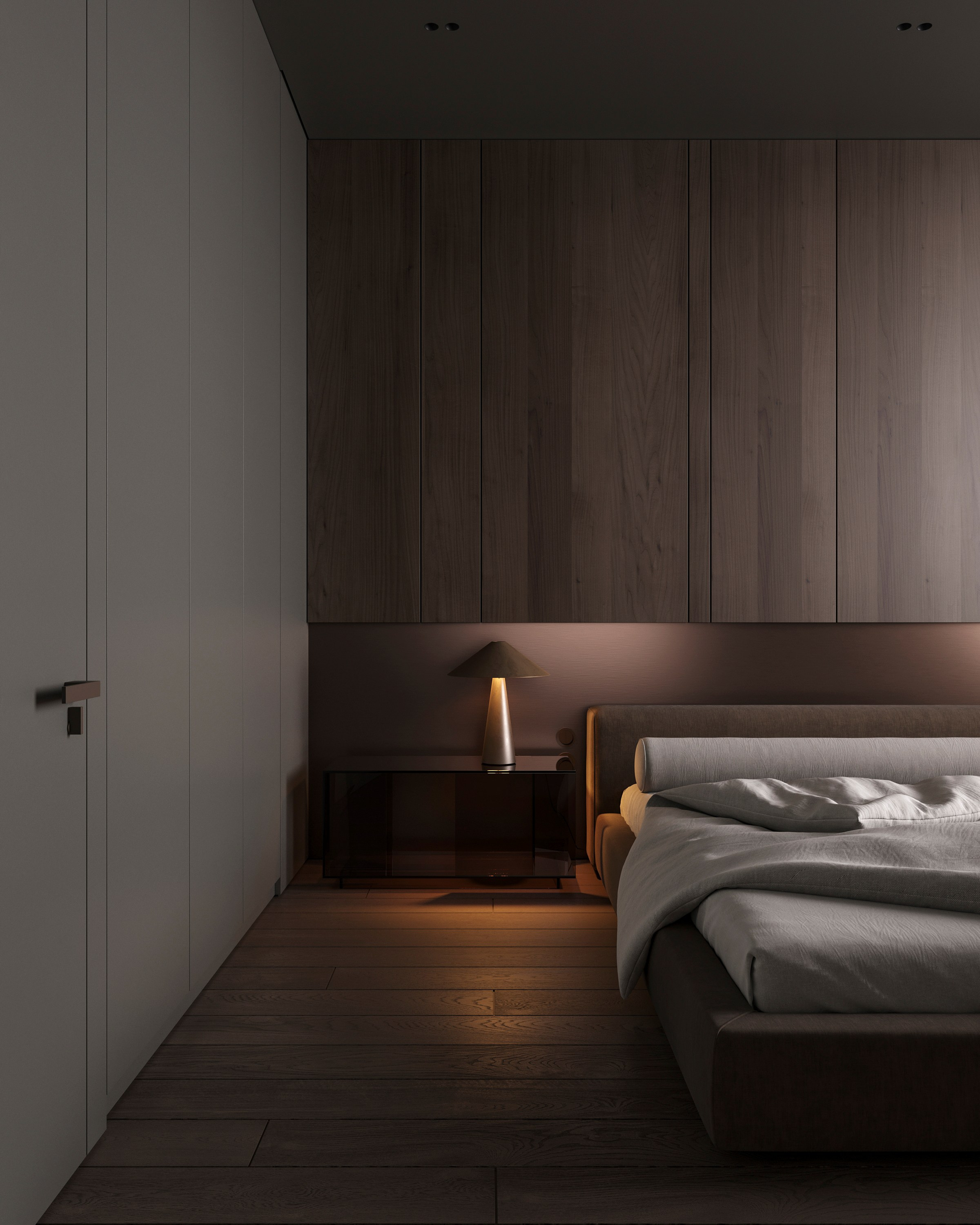 B&W AESTHETIC | DESIGNER ANNE KIREEVA. Interior Visualization by Valerie Stetyukevich