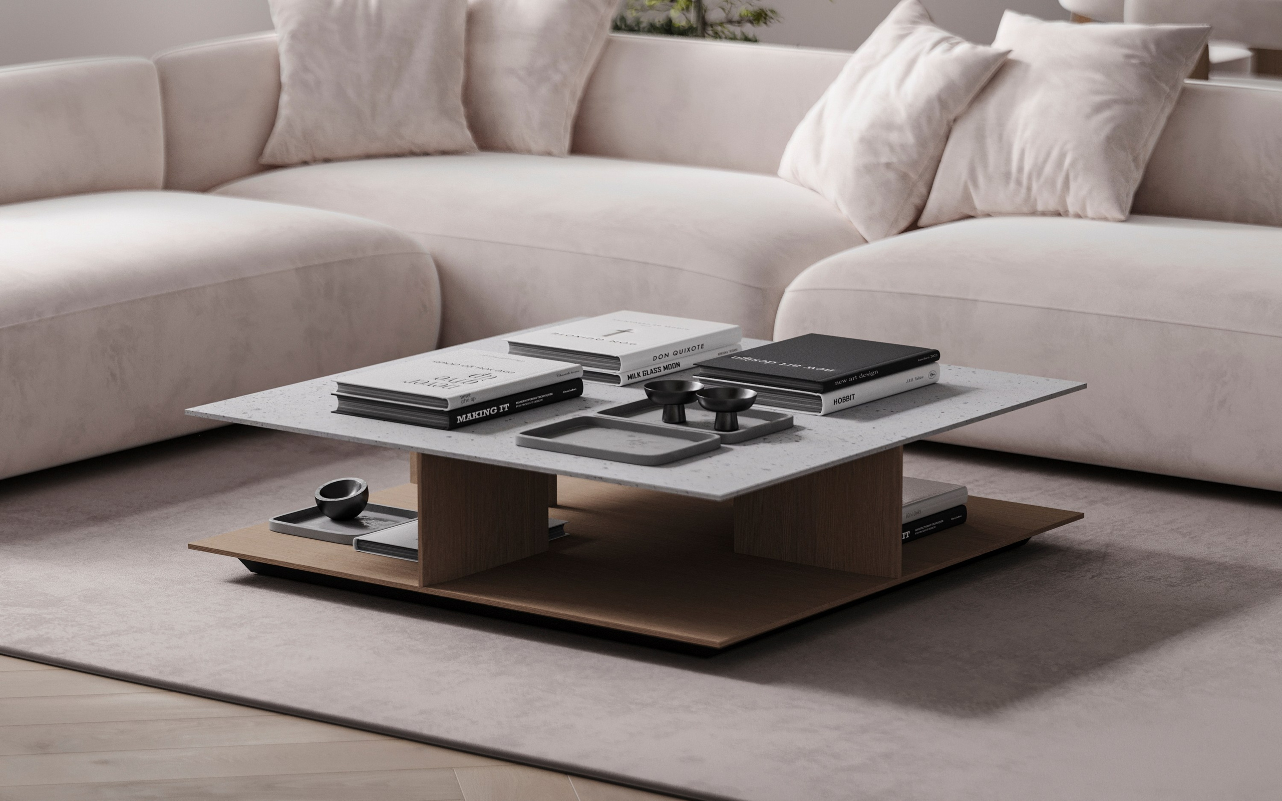 URBAN RETREAT | DESIGNER ANNE KIREEVA. Interior Visualization by Valerie Stetyukevich