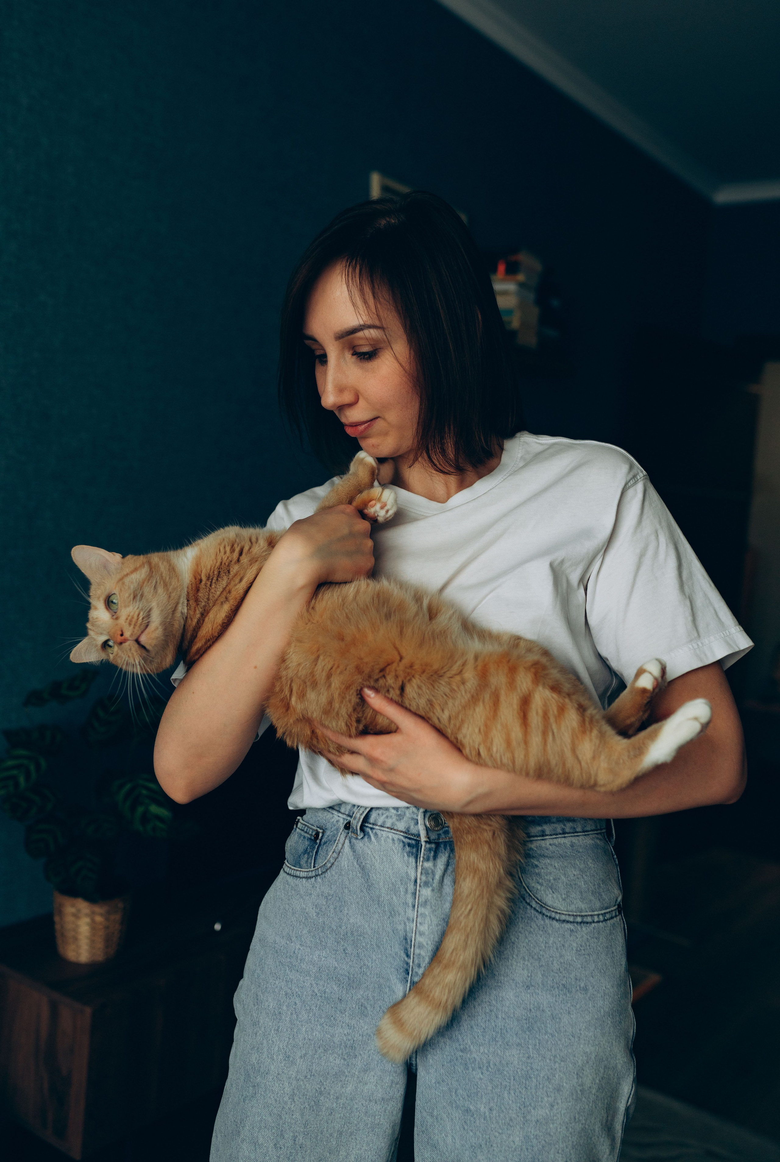 Даша и Брукс. Фотограф анималист в Спб недорого Олеся Майорова